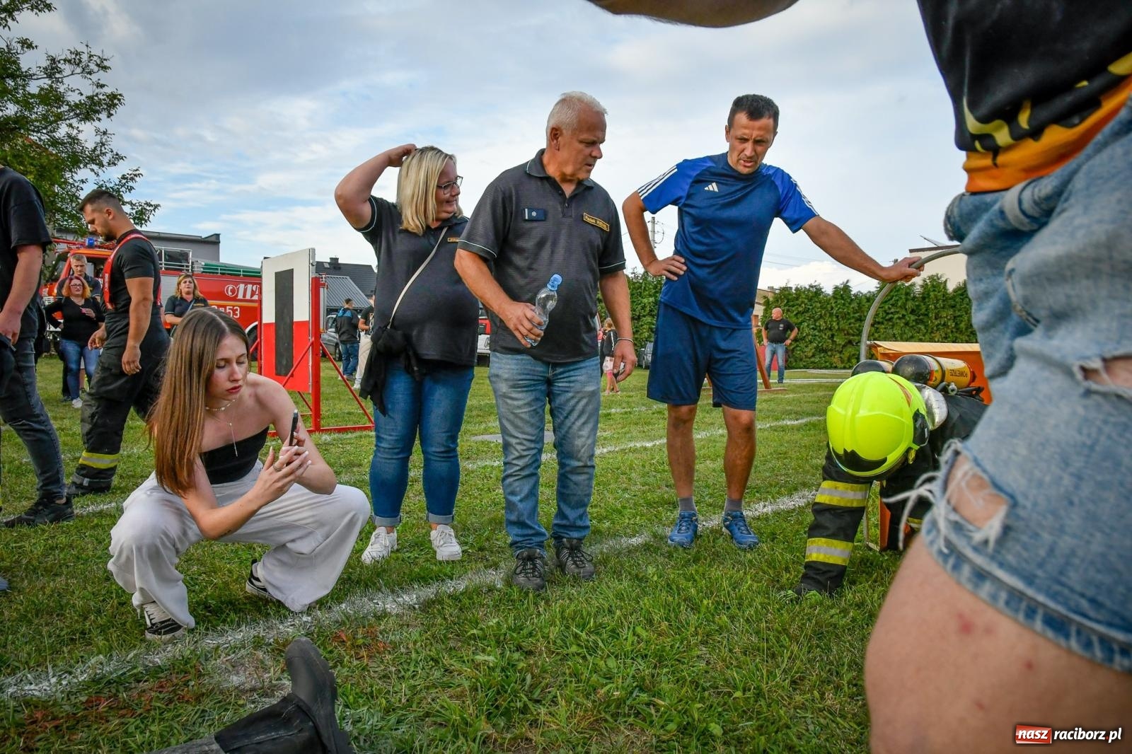Zdjęcie w galerii na portalu naszraciborz.pl: Strażacka rywalizacja w Krzanowicach. Florian Schramowski najlepszy, wśród kobiet triumfowała Lenka Sedláčková wiadomości z regionu