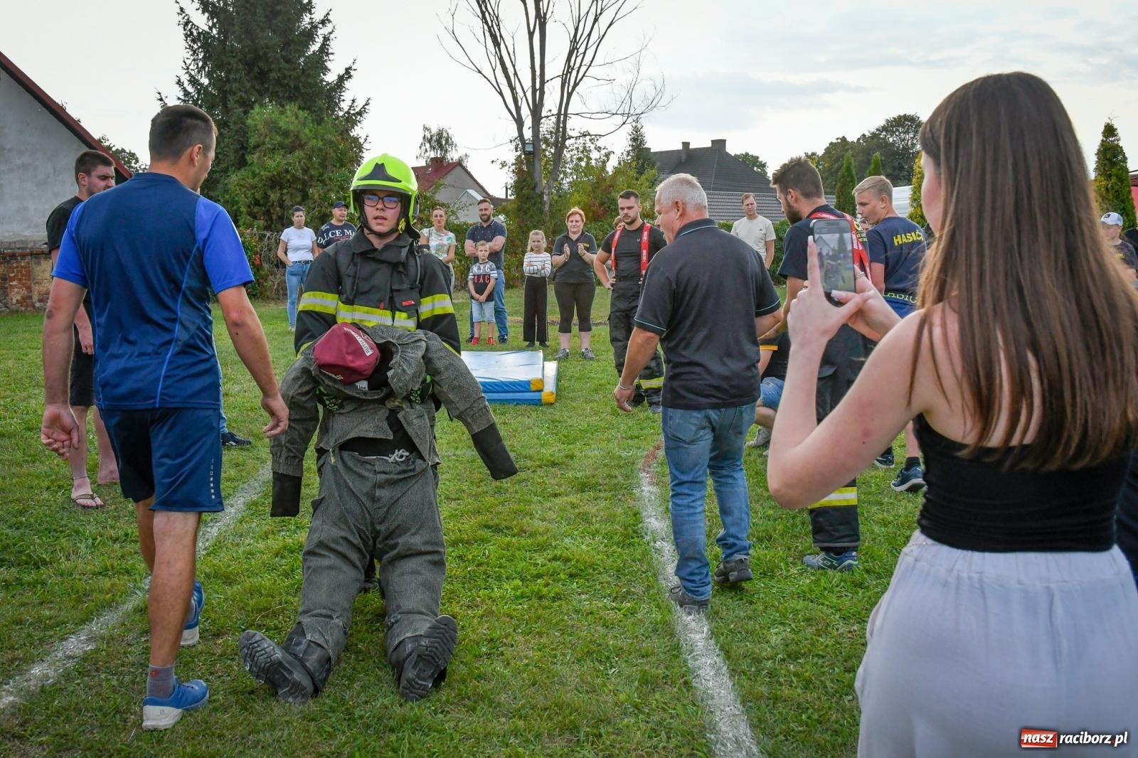 Zdjęcie w galerii na portalu naszraciborz.pl: Strażacka rywalizacja w Krzanowicach. Florian Schramowski najlepszy, wśród kobiet triumfowała Lenka Sedláčková wiadomości z regionu