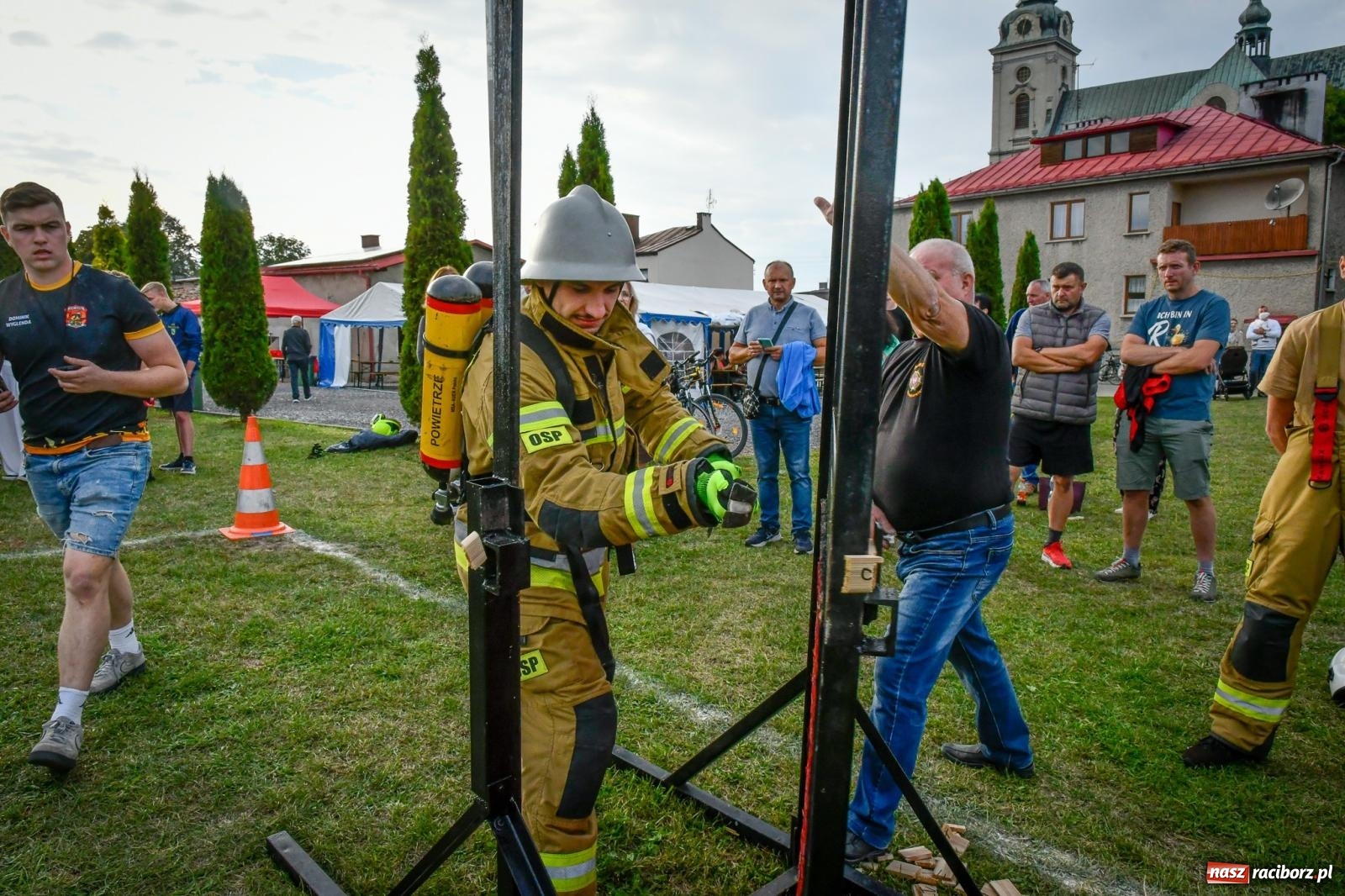 Zdjęcie w galerii na portalu naszraciborz.pl: Strażacka rywalizacja w Krzanowicach. Florian Schramowski najlepszy, wśród kobiet triumfowała Lenka Sedláčková wiadomości z regionu
