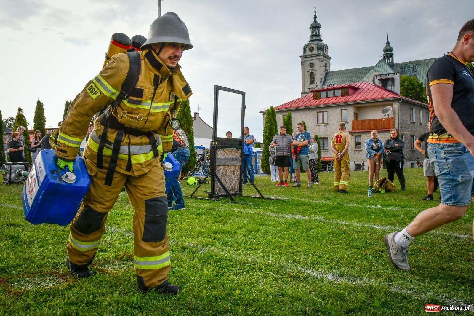 Zdjęcie w galerii na portalu naszraciborz.pl: Strażacka rywalizacja w Krzanowicach. Florian Schramowski najlepszy, wśród kobiet triumfowała Lenka Sedláčková wiadomości z regionu