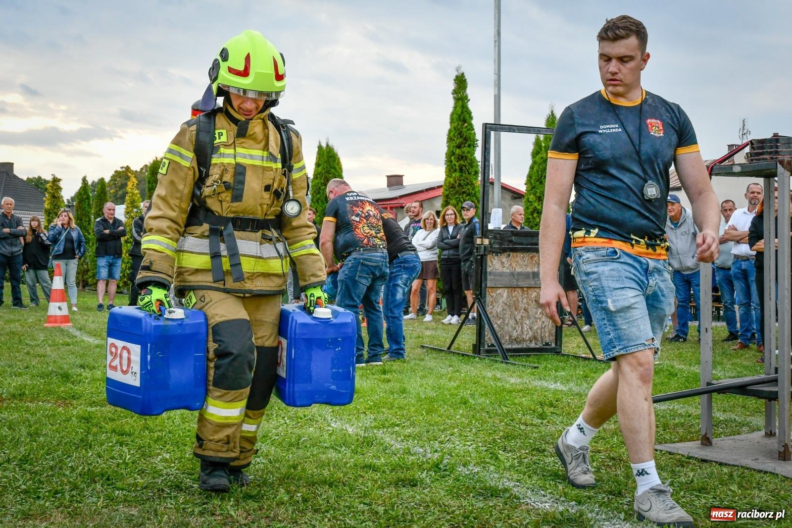 Zdjęcie w galerii na portalu naszraciborz.pl: Strażacka rywalizacja w Krzanowicach. Florian Schramowski najlepszy, wśród kobiet triumfowała Lenka Sedláčková wiadomości z regionu