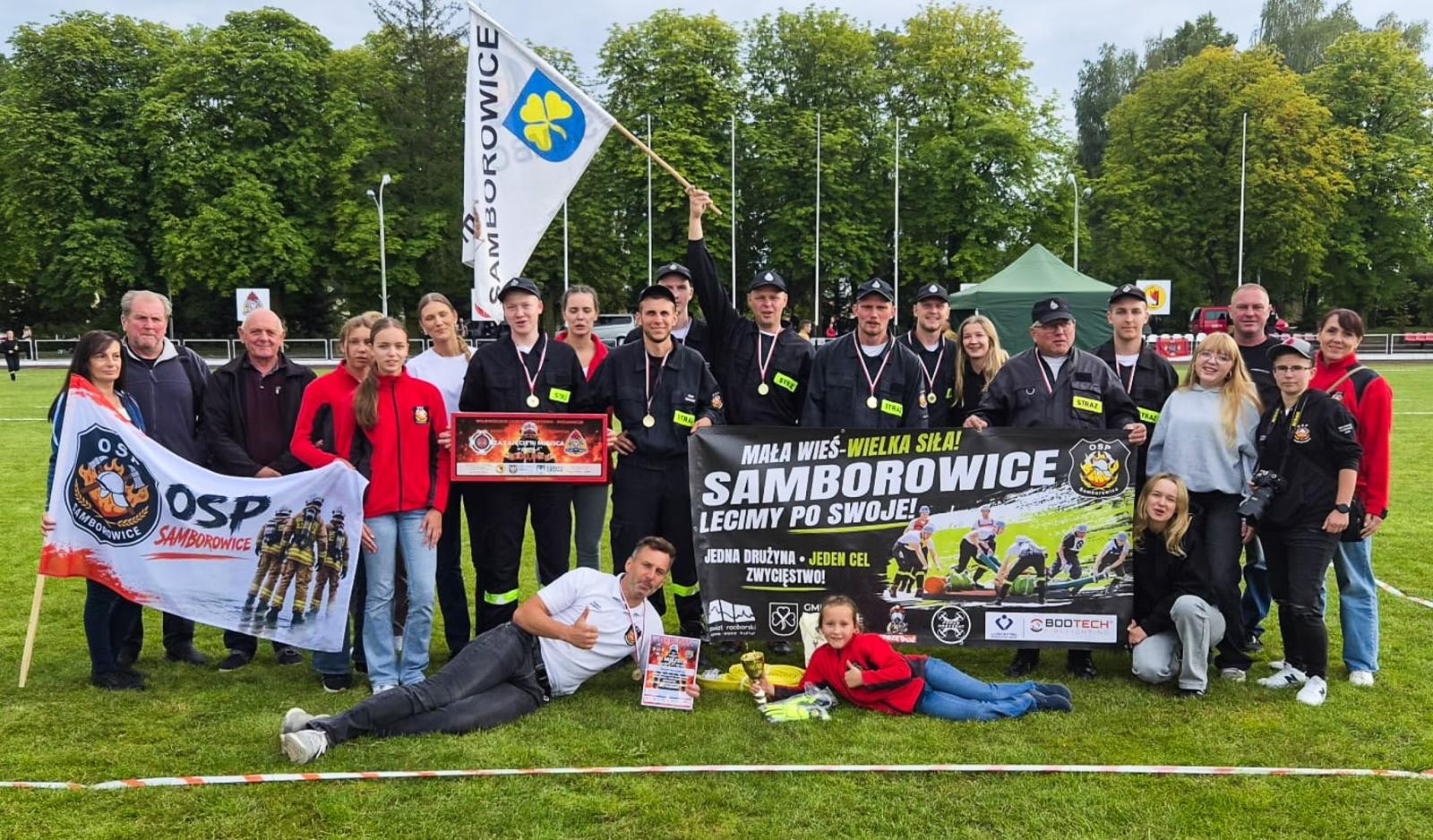 Zdjęcie w galerii na portalu naszraciborz.pl: Świetny występ druhów z OSP Samborowice! Trzecie miejsce na Wojewódzkich Zawodach Sportowo-Pożarniczych w Częstochowie wiadomości z regionu
