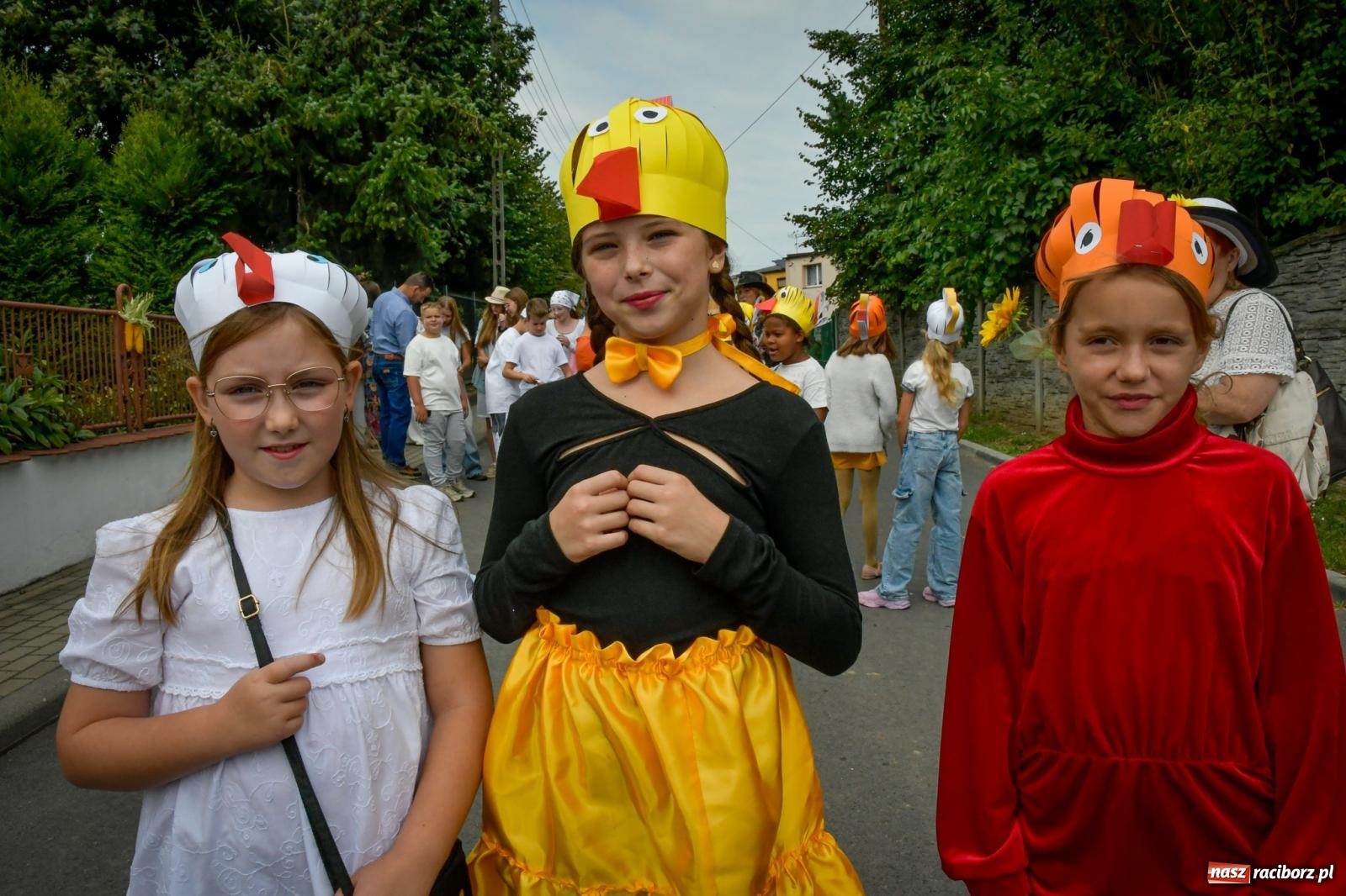 Zdjęcie w galerii na portalu naszraciborz.pl: Tradycyjne Święto Plonów w Borucinie: Barwny korowód i wspólne świętowanie mieszkańców wiadomości z regionu