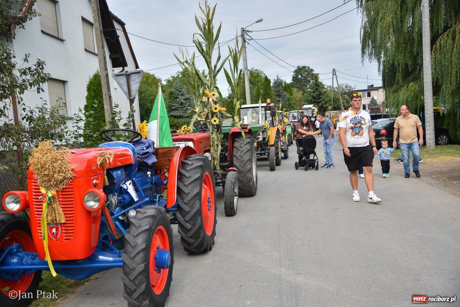 Zdjęcie w galerii na portalu naszraciborz.pl: Dożynki w Gamowie: korowód pokazał potęgę mechanizacji rolnictwa wiadomości z regionu