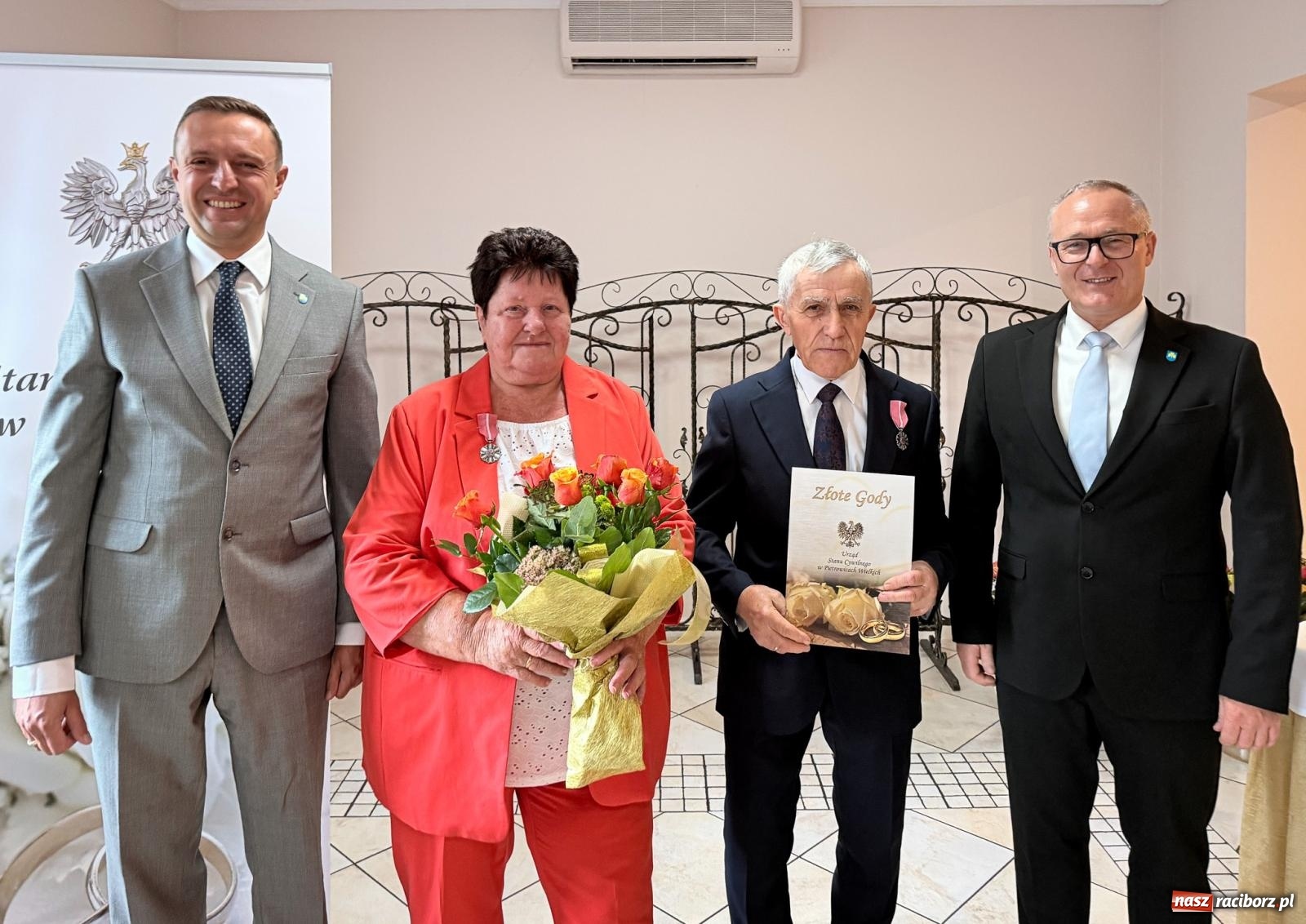 Zdjęcie w galerii na portalu naszraciborz.pl: Złote gody w gminie Pietrowice Wielkie [FOTO i WIDEO] wiadomości z regionu