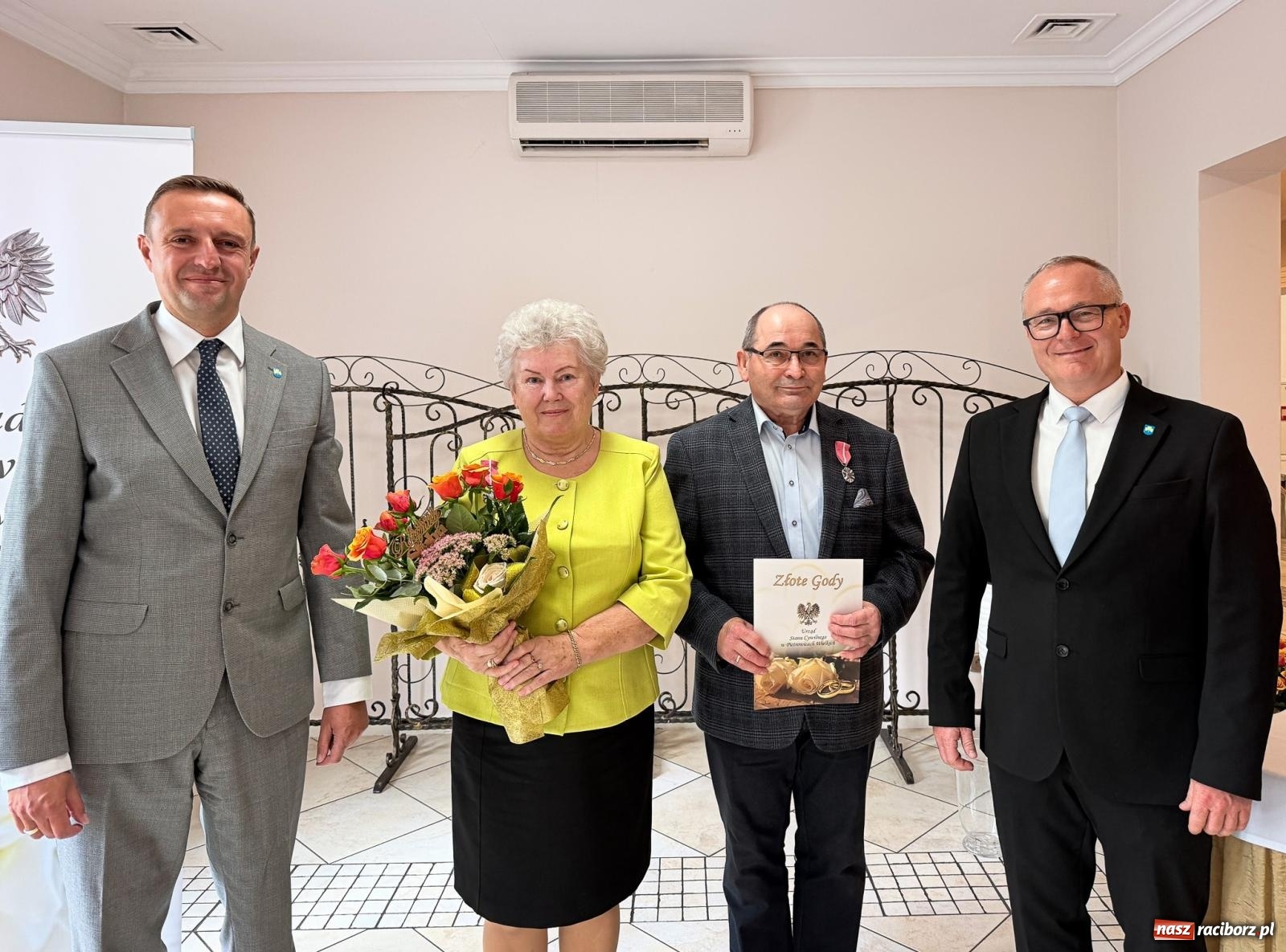 Zdjęcie w galerii na portalu naszraciborz.pl: Złote gody w gminie Pietrowice Wielkie [FOTO i WIDEO] wiadomości z regionu