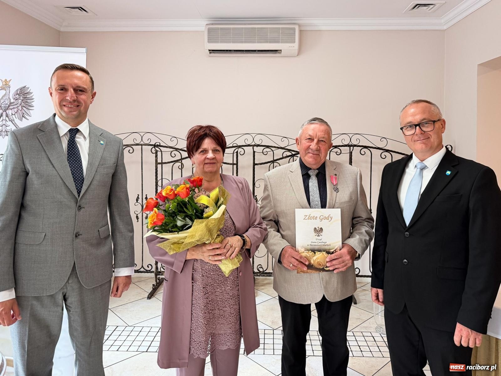 Zdjęcie w galerii na portalu naszraciborz.pl: Złote gody w gminie Pietrowice Wielkie [FOTO i WIDEO] wiadomości z regionu