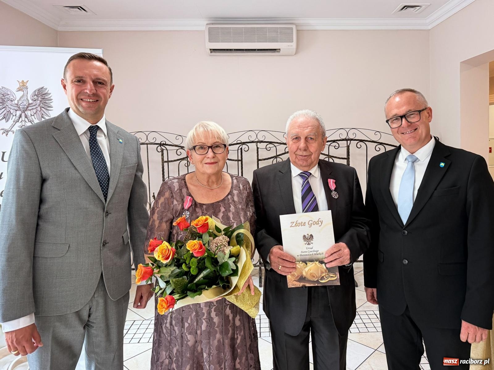 Zdjęcie w galerii na portalu naszraciborz.pl: Złote gody w gminie Pietrowice Wielkie [FOTO i WIDEO] wiadomości z regionu