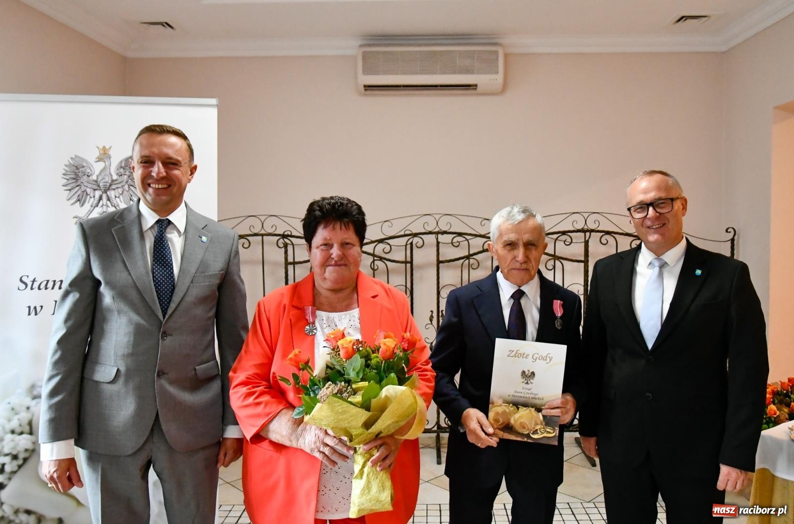 Zdjęcie w galerii na portalu naszraciborz.pl: Złote gody w gminie Pietrowice Wielkie [FOTO i WIDEO] wiadomości z regionu