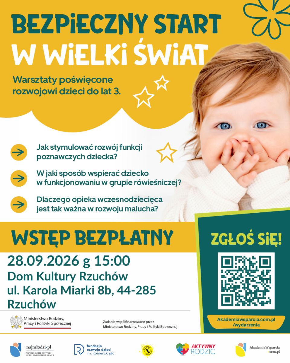 Zdjęcie w galerii na portalu naszraciborz.pl: Bezpłatne warsztaty dla rodziców małych dzieci. Spotkania w Rudniku i Rzuchowie wiadomości z regionu