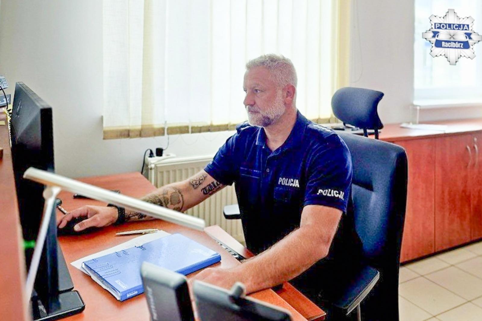 Zdjęcie w galerii na portalu naszraciborz.pl: Kradzież alkoholu zakończona atakiem na ochroniarza. Dyżurny komendy szybko wskazał sprawcę wiadomości z regionu