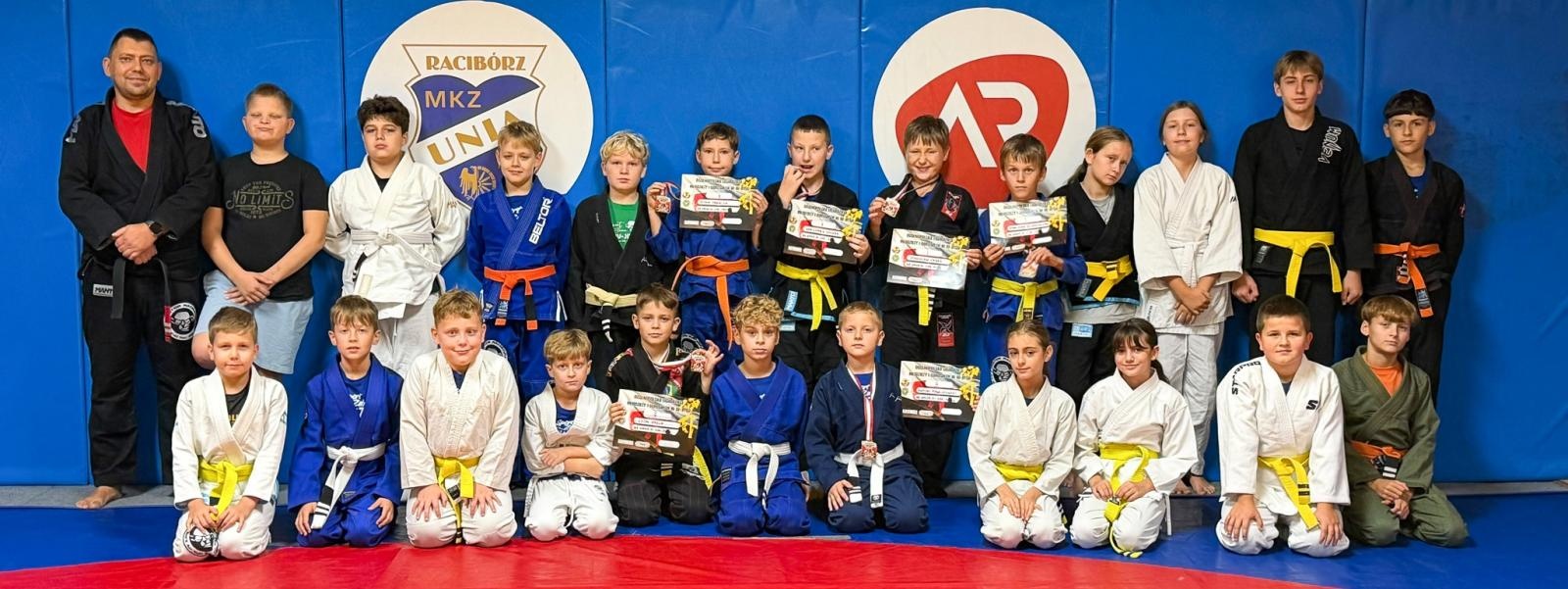 Zdjęcie w galerii na portalu naszraciborz.pl: Siedem medali Łamatora Racibórz na zawodach ju-jitsu w Katowicach wiadomości z regionu