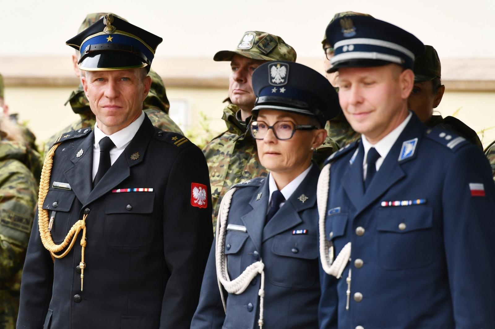 Zdjęcie w galerii na portalu naszraciborz.pl: Śląscy pogranicznicy ślubowali na Zamku Piastowskim wiadomości z regionu