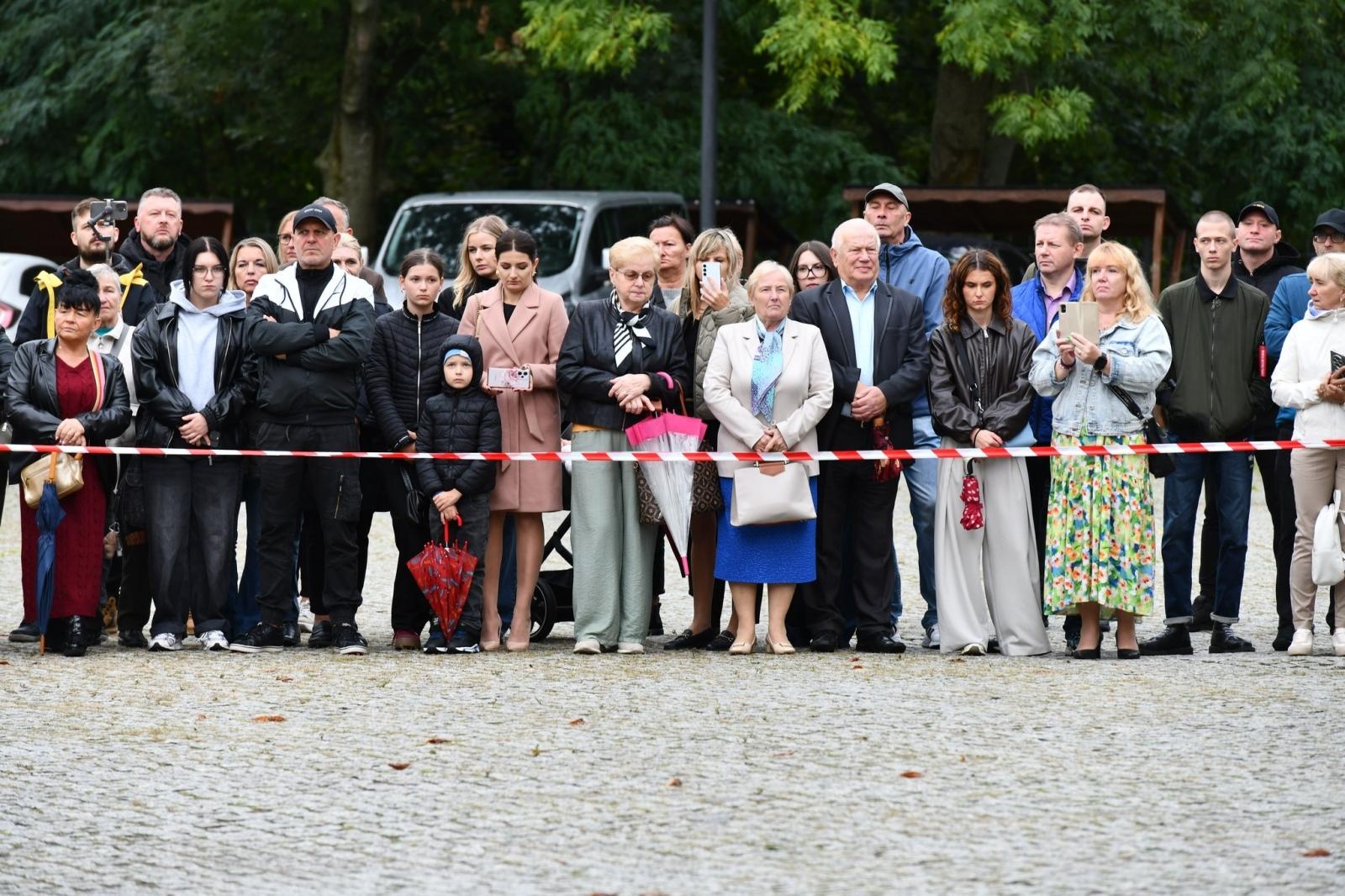 Zdjęcie w galerii na portalu naszraciborz.pl: Śląscy pogranicznicy ślubowali na Zamku Piastowskim wiadomości z regionu