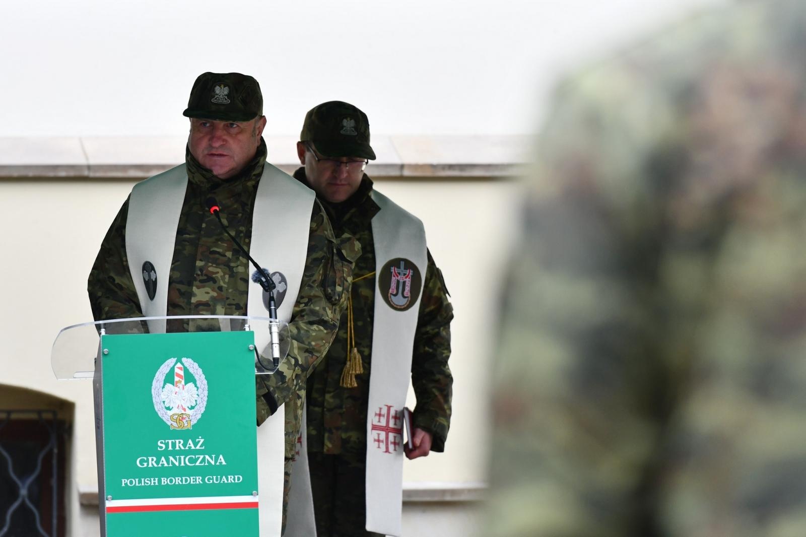 Zdjęcie w galerii na portalu naszraciborz.pl: Śląscy pogranicznicy ślubowali na Zamku Piastowskim wiadomości z regionu