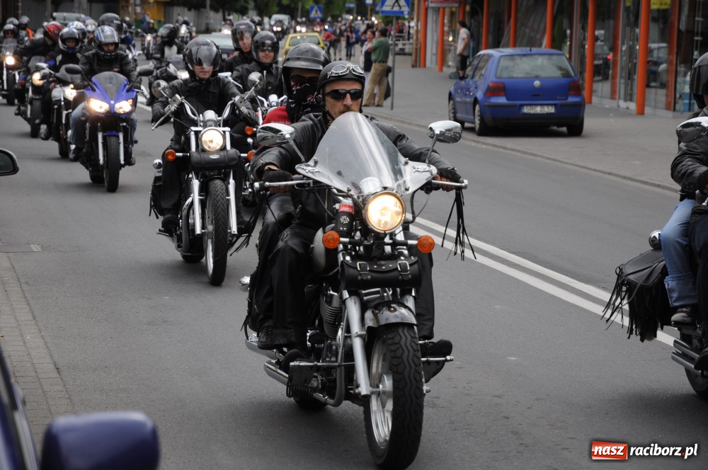Zdjęcie w galerii na portalu naszraciborz.pl: 14. raciborska parada motocyklowa wiadomości z regionu