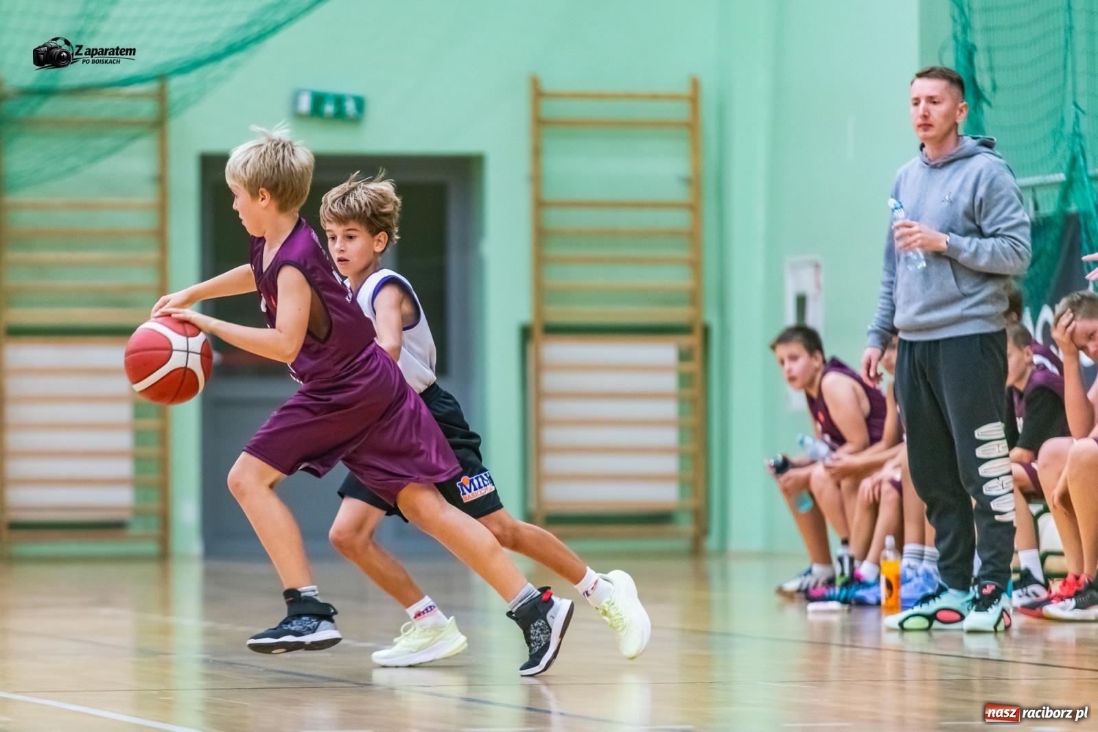 Zdjęcie w galerii na portalu naszraciborz.pl: MiniBasketball Racibórz z mocnym otwarciem sezonu. Pewna wygrana na inaugurację [FOTO i WIDEO] wiadomości z regionu