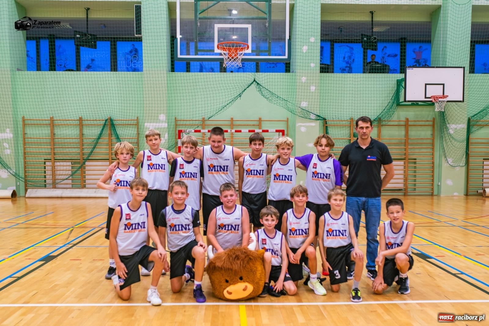 Zdjęcie w galerii na portalu naszraciborz.pl: MiniBasketball Racibórz z mocnym otwarciem sezonu. Pewna wygrana na inaugurację [FOTO i WIDEO] wiadomości z regionu
