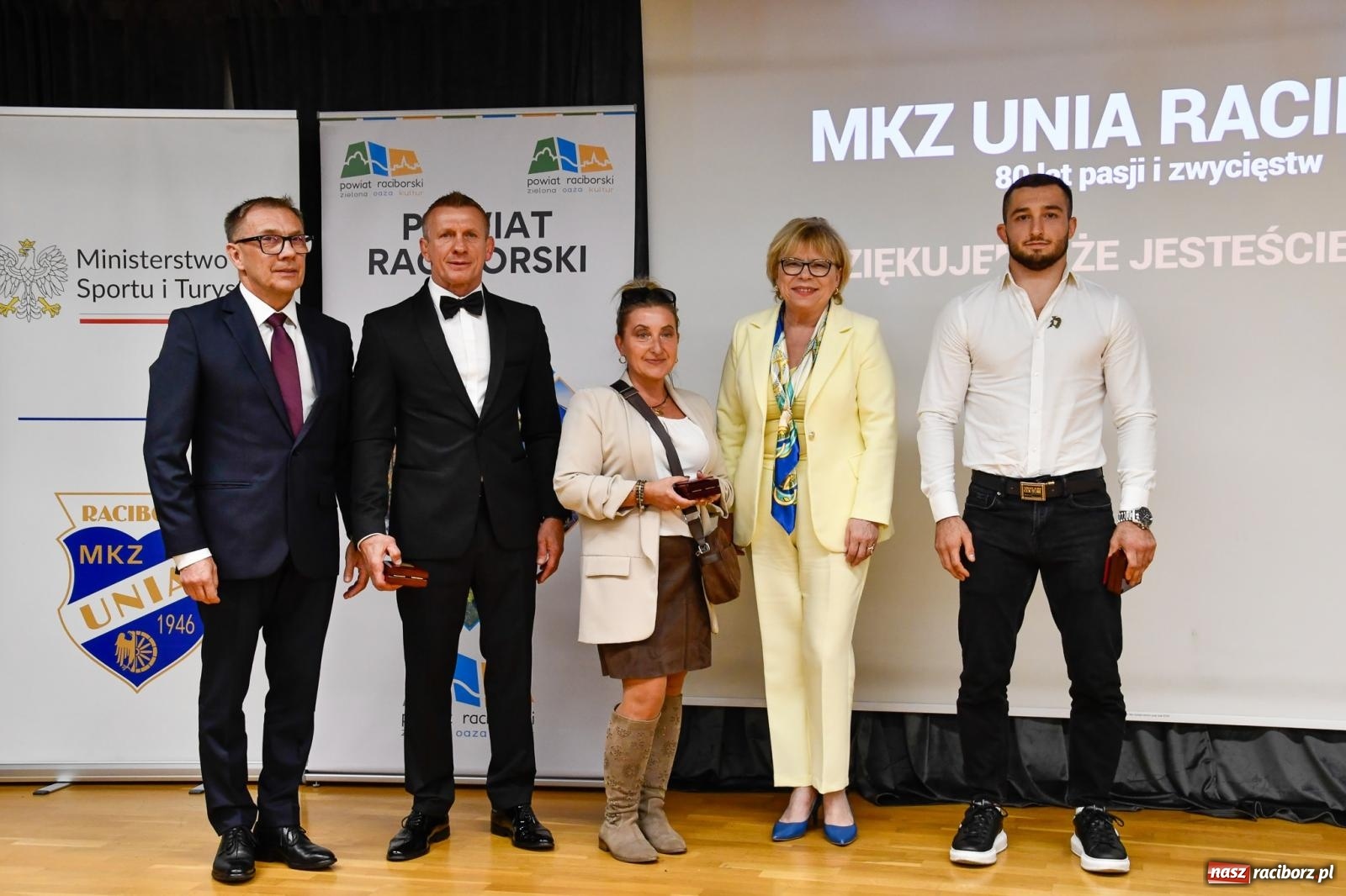 Zdjęcie w galerii na portalu naszraciborz.pl: 80 lat Unii Racibórz. Jubileusz zapaśniczego klubu na Zamku Piastowskim [FOTO i WIDEO] wiadomości z regionu