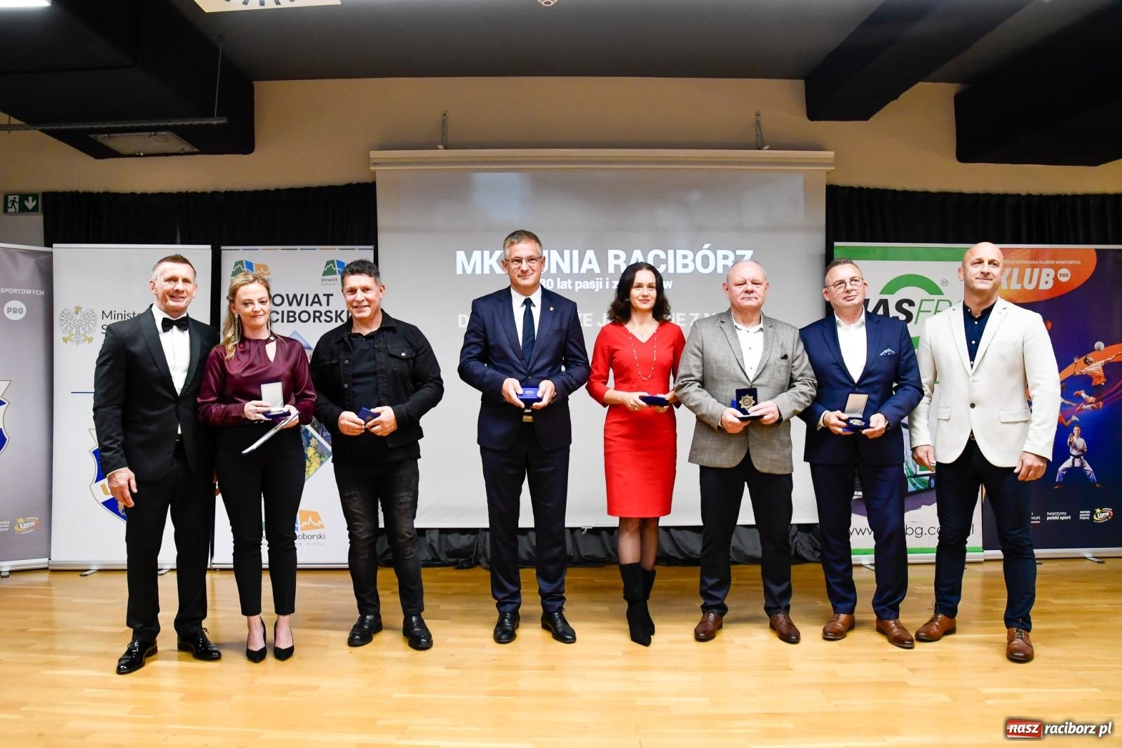 Zdjęcie w galerii na portalu naszraciborz.pl: 80 lat Unii Racibórz. Jubileusz zapaśniczego klubu na Zamku Piastowskim [FOTO i WIDEO] wiadomości z regionu