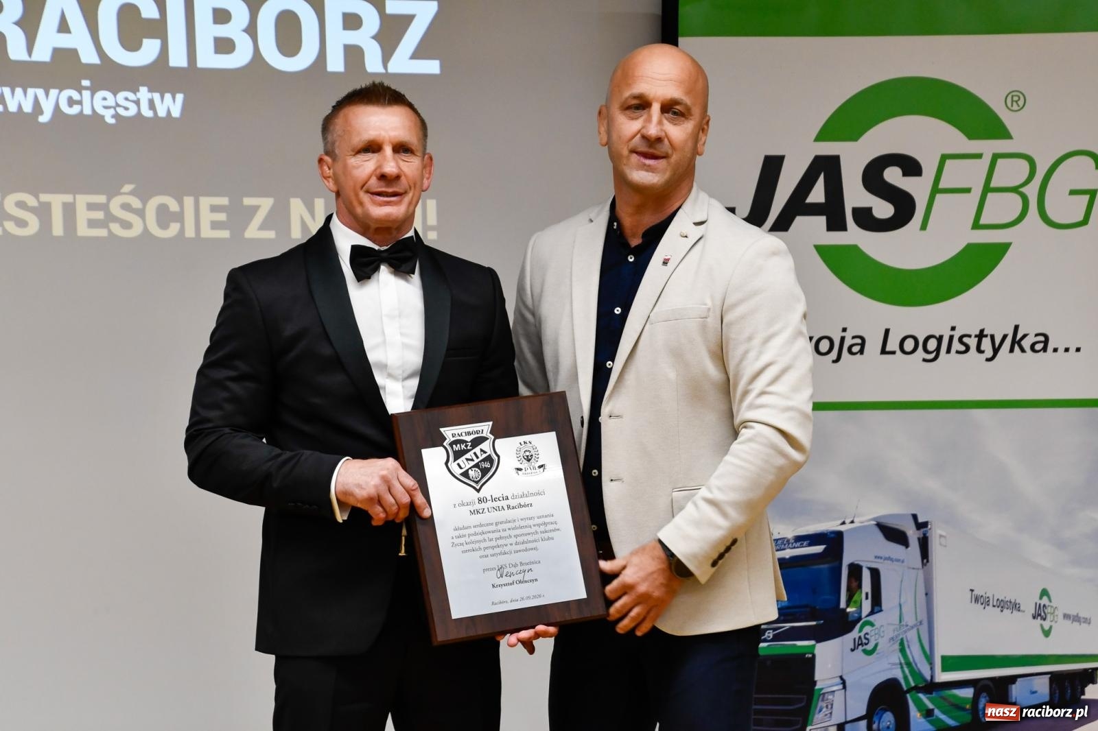 Zdjęcie w galerii na portalu naszraciborz.pl: 80 lat Unii Racibórz. Jubileusz zapaśniczego klubu na Zamku Piastowskim [FOTO i WIDEO] wiadomości z regionu