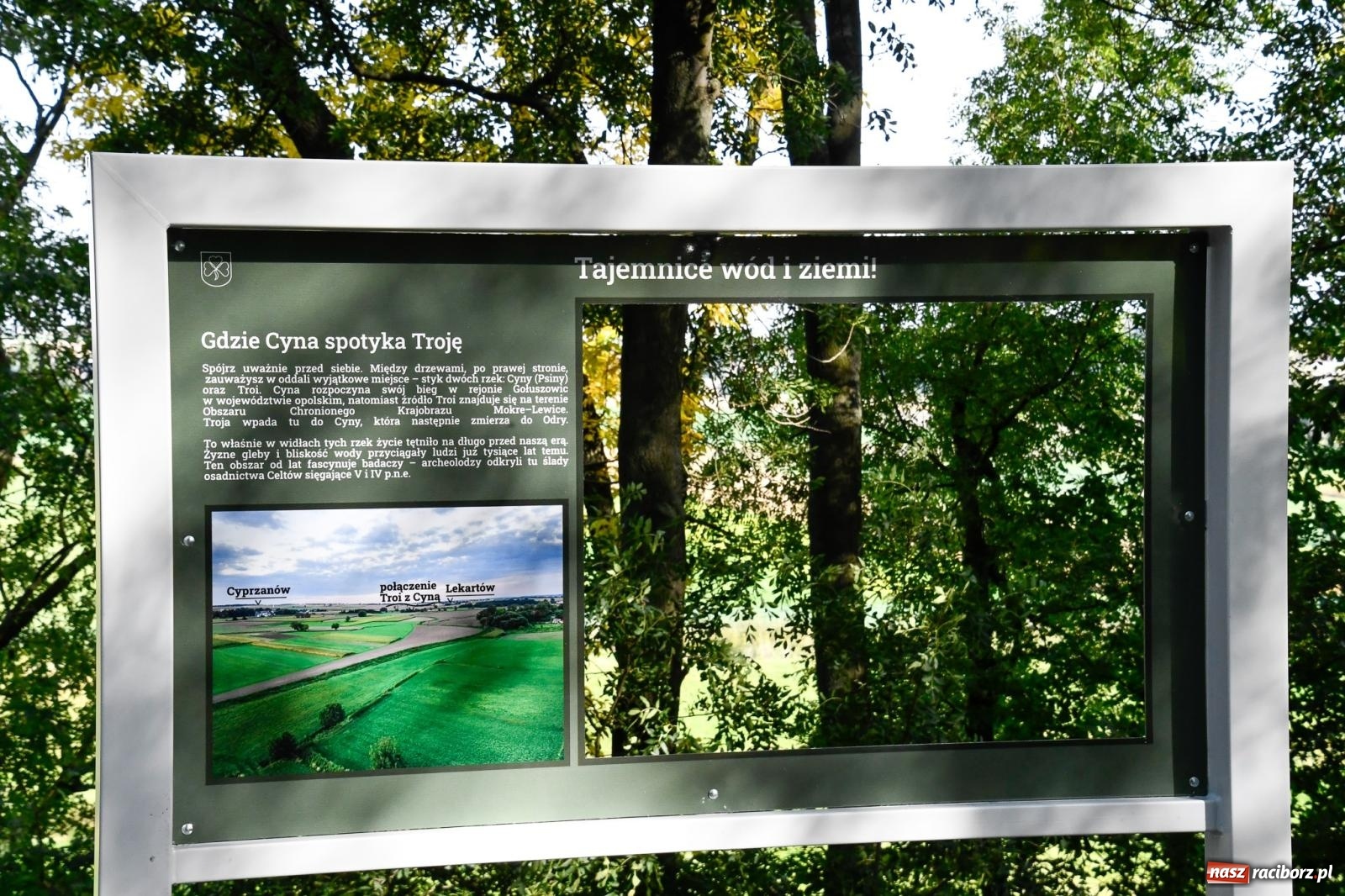 Zdjęcie w galerii na portalu naszraciborz.pl: Nowy singletrack w Samborowicach. Pierwszy taki obiekt w Euroregionie Silesia [FOTO i WIDEO] wiadomości z regionu