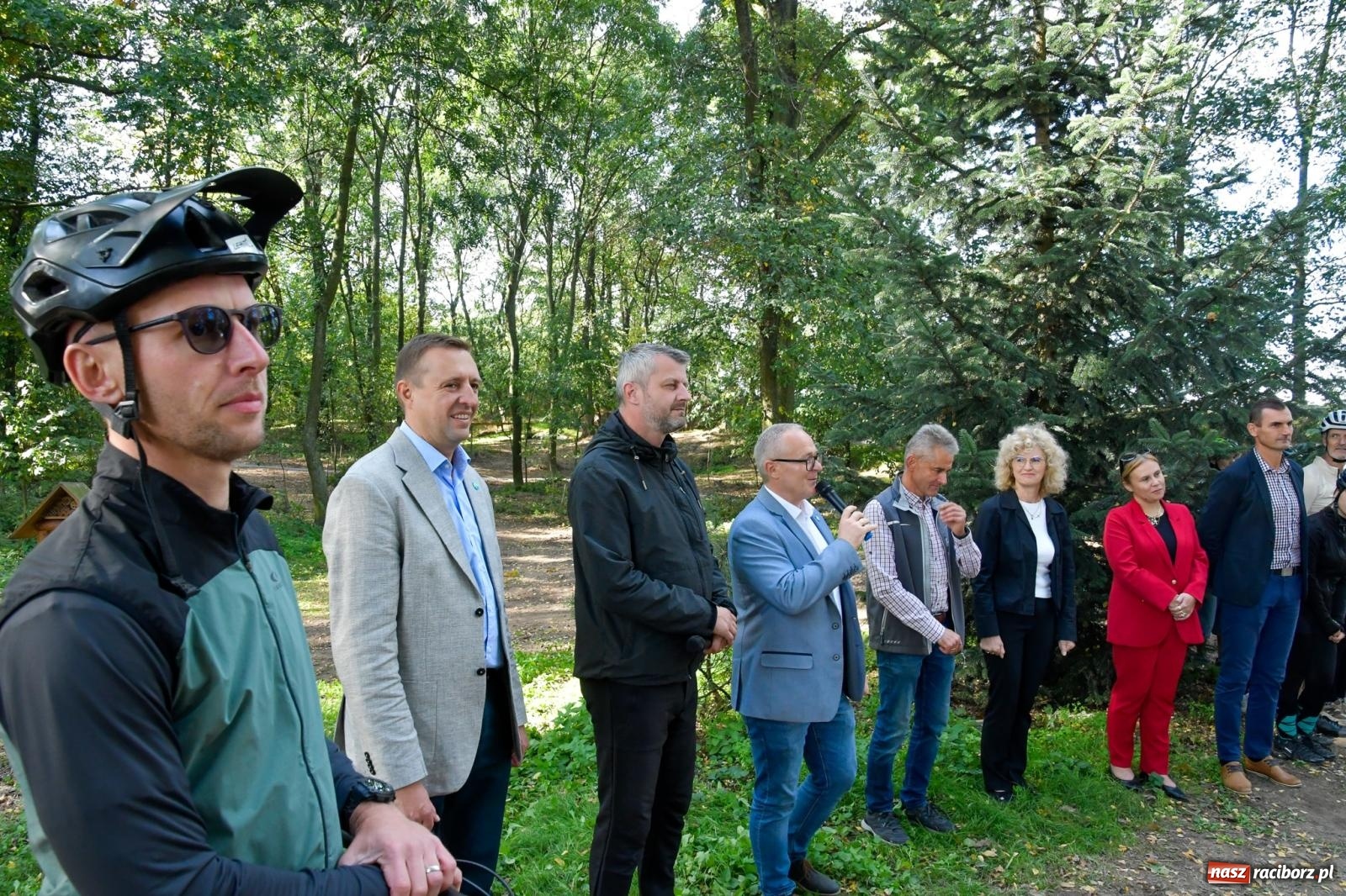 Zdjęcie w galerii na portalu naszraciborz.pl: Nowy singletrack w Samborowicach. Pierwszy taki obiekt w Euroregionie Silesia [FOTO i WIDEO] wiadomości z regionu