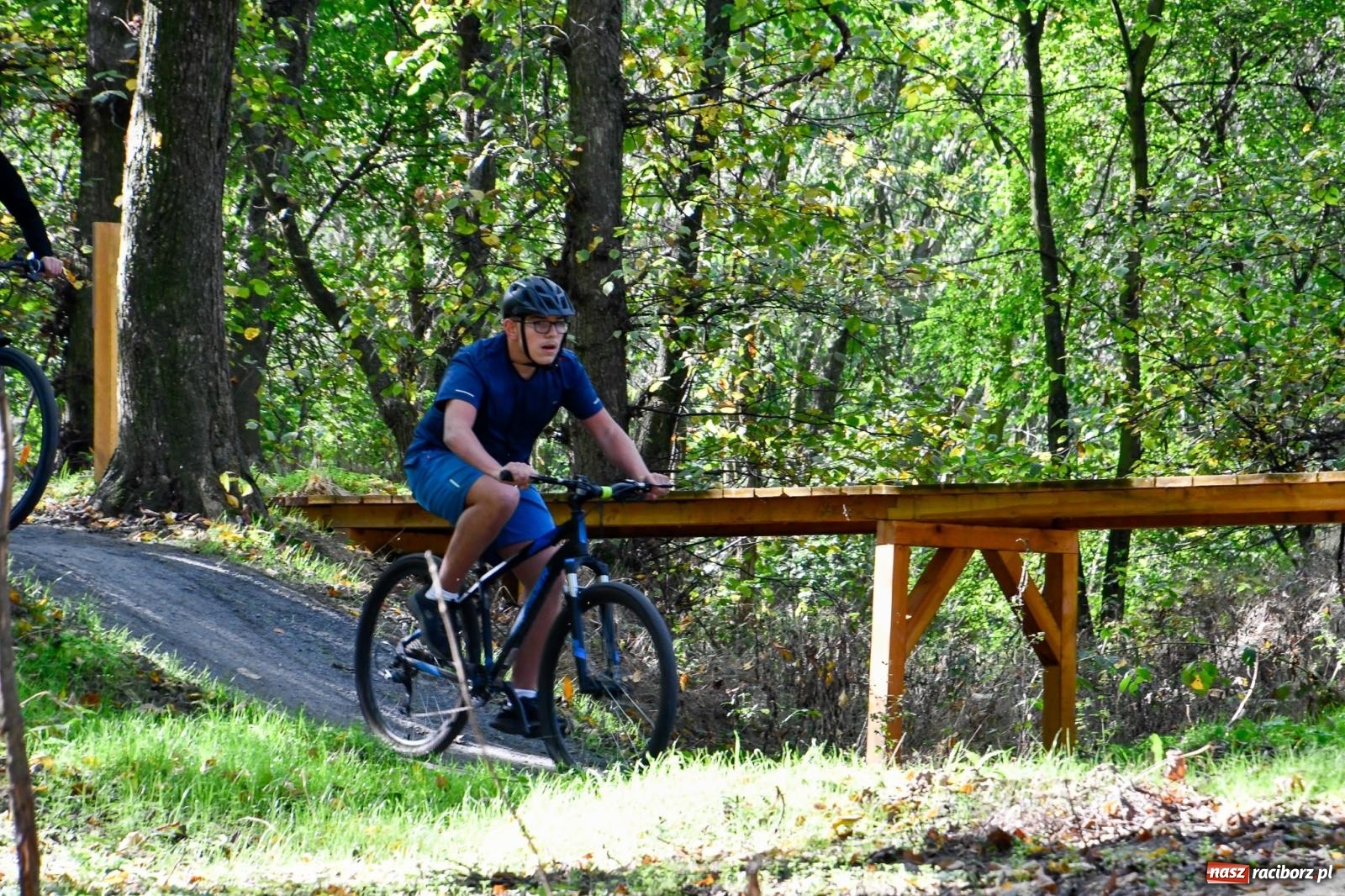 Zdjęcie w galerii na portalu naszraciborz.pl: Nowy singletrack w Samborowicach. Pierwszy taki obiekt w Euroregionie Silesia [FOTO i WIDEO] wiadomości z regionu