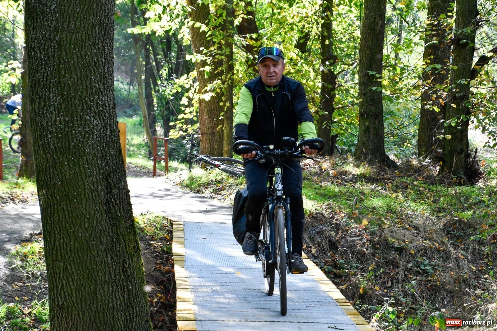 Zdjęcie w galerii na portalu naszraciborz.pl: Nowy singletrack w Samborowicach. Pierwszy taki obiekt w Euroregionie Silesia [FOTO i WIDEO] wiadomości z regionu