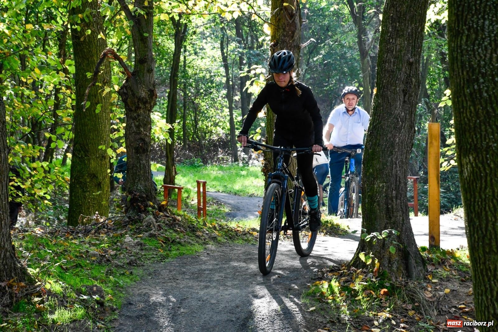 Zdjęcie w galerii na portalu naszraciborz.pl: Nowy singletrack w Samborowicach. Pierwszy taki obiekt w Euroregionie Silesia [FOTO i WIDEO] wiadomości z regionu