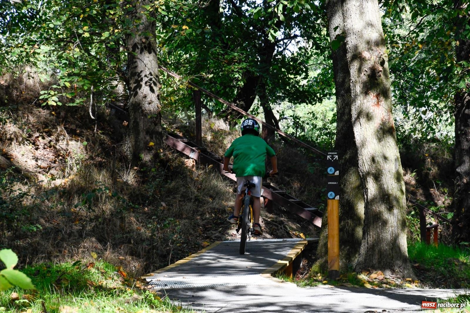 Zdjęcie w galerii na portalu naszraciborz.pl: Nowy singletrack w Samborowicach. Pierwszy taki obiekt w Euroregionie Silesia [FOTO i WIDEO] wiadomości z regionu