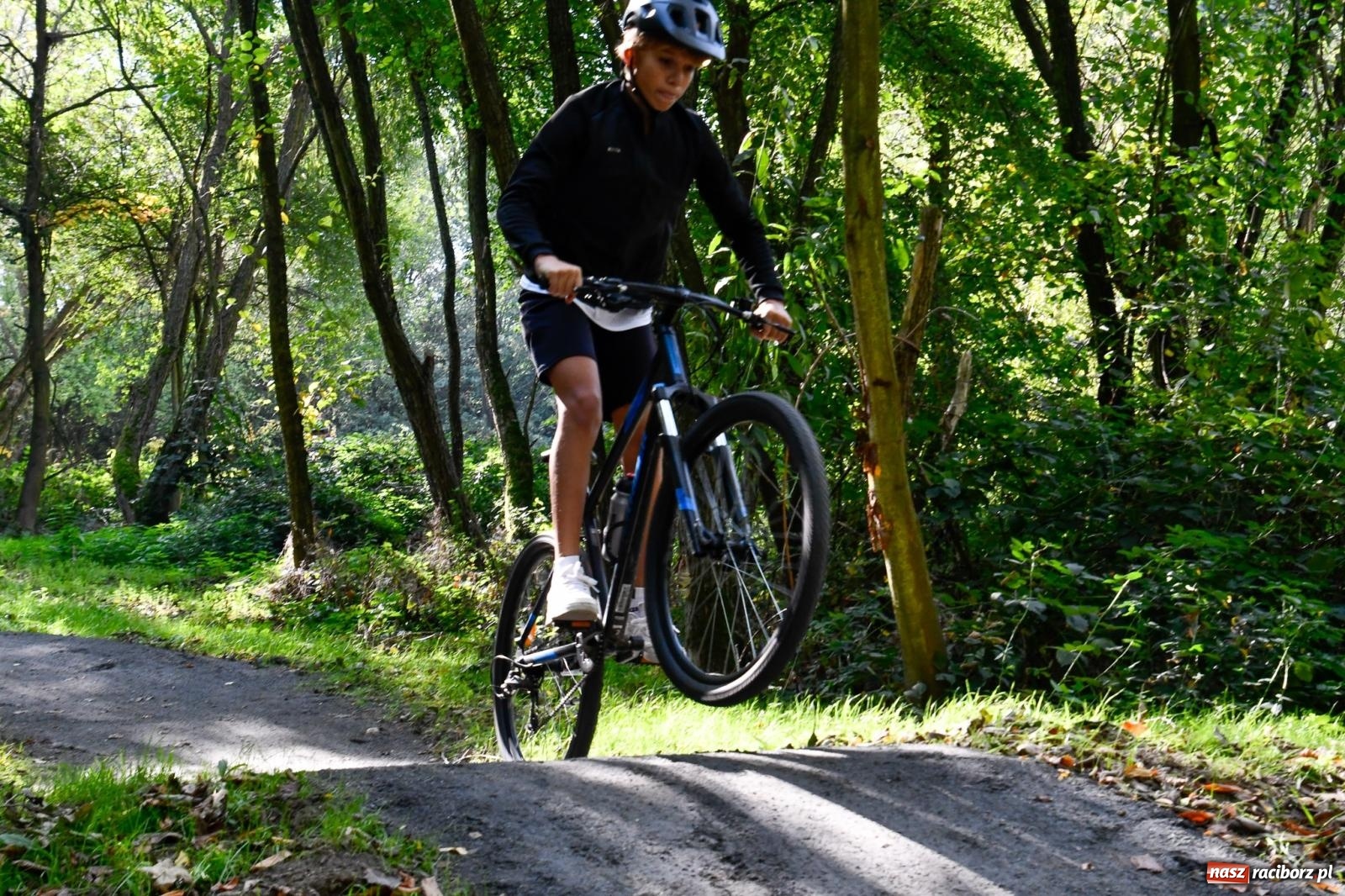 Zdjęcie w galerii na portalu naszraciborz.pl: Nowy singletrack w Samborowicach. Pierwszy taki obiekt w Euroregionie Silesia [FOTO i WIDEO] wiadomości z regionu