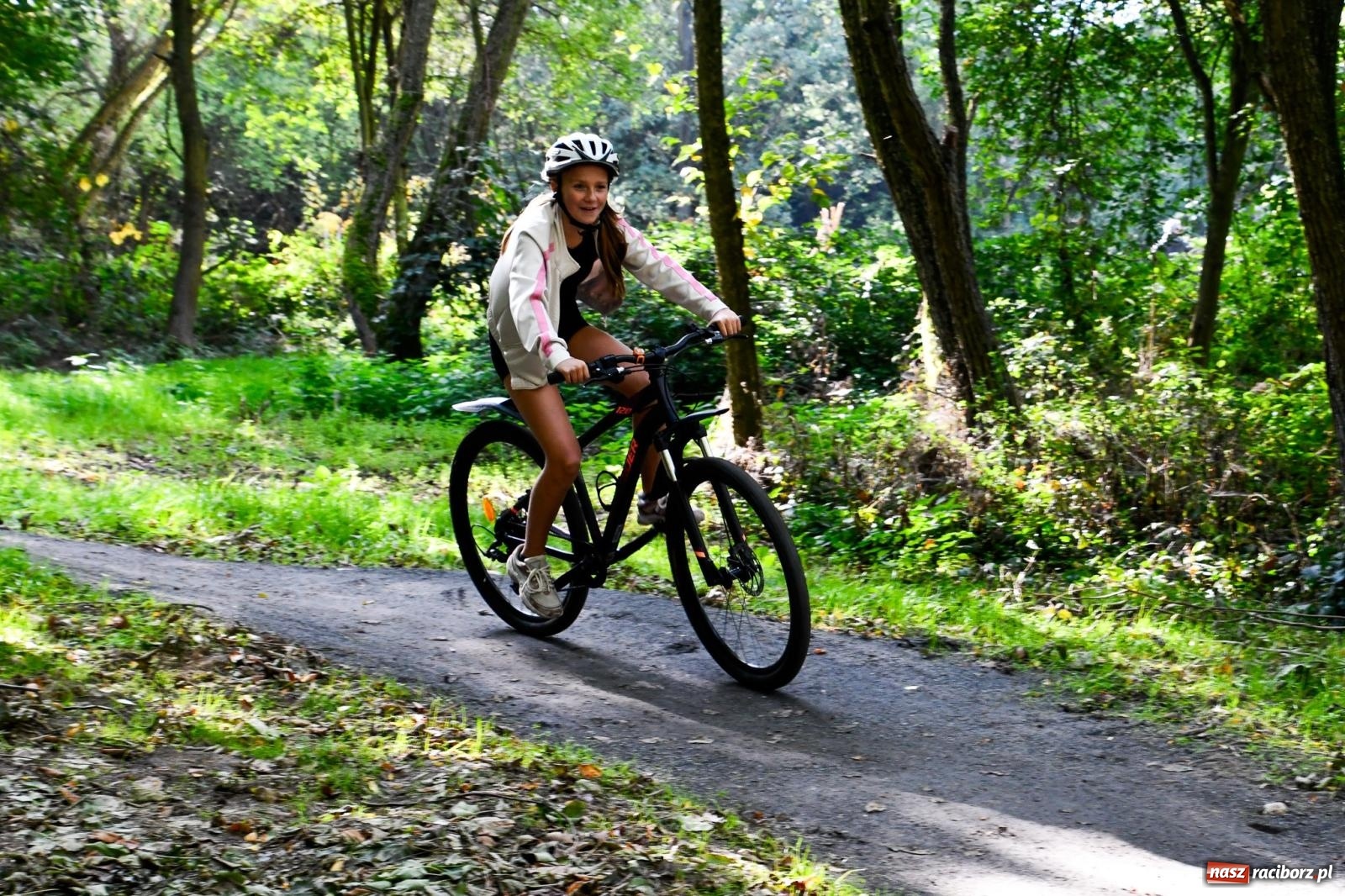 Zdjęcie w galerii na portalu naszraciborz.pl: Nowy singletrack w Samborowicach. Pierwszy taki obiekt w Euroregionie Silesia [FOTO i WIDEO] wiadomości z regionu
