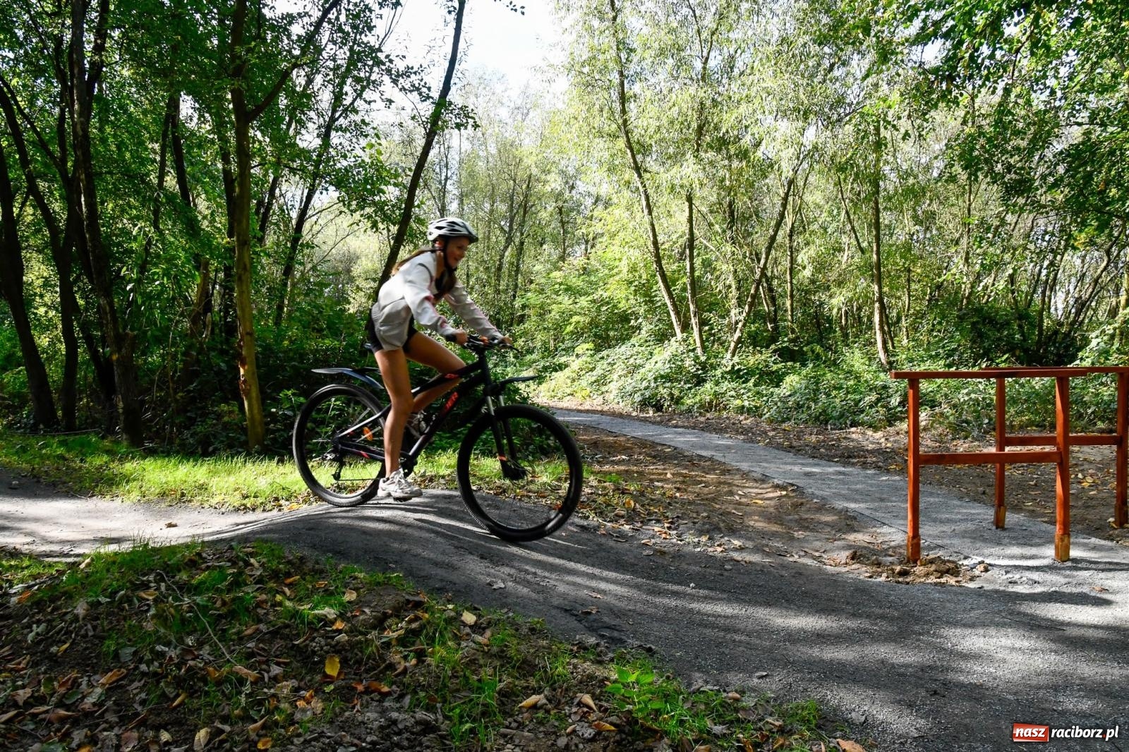 Zdjęcie w galerii na portalu naszraciborz.pl: Nowy singletrack w Samborowicach. Pierwszy taki obiekt w Euroregionie Silesia [FOTO i WIDEO] wiadomości z regionu