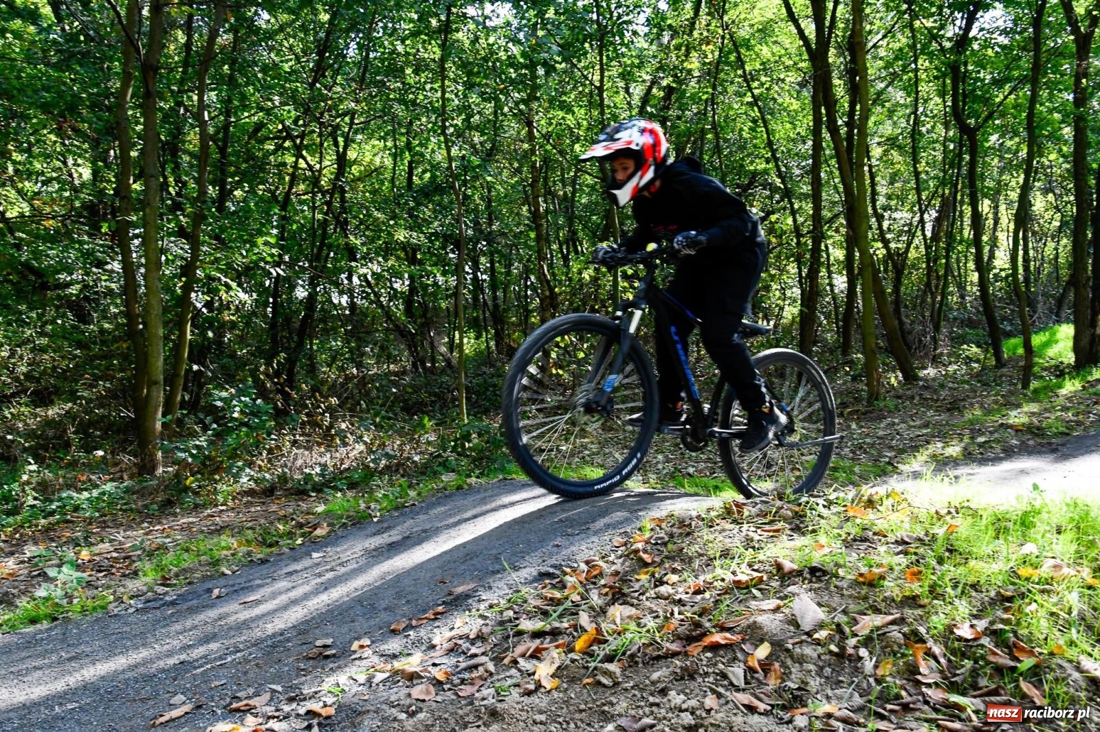 Zdjęcie w galerii na portalu naszraciborz.pl: Nowy singletrack w Samborowicach. Pierwszy taki obiekt w Euroregionie Silesia [FOTO i WIDEO] wiadomości z regionu
