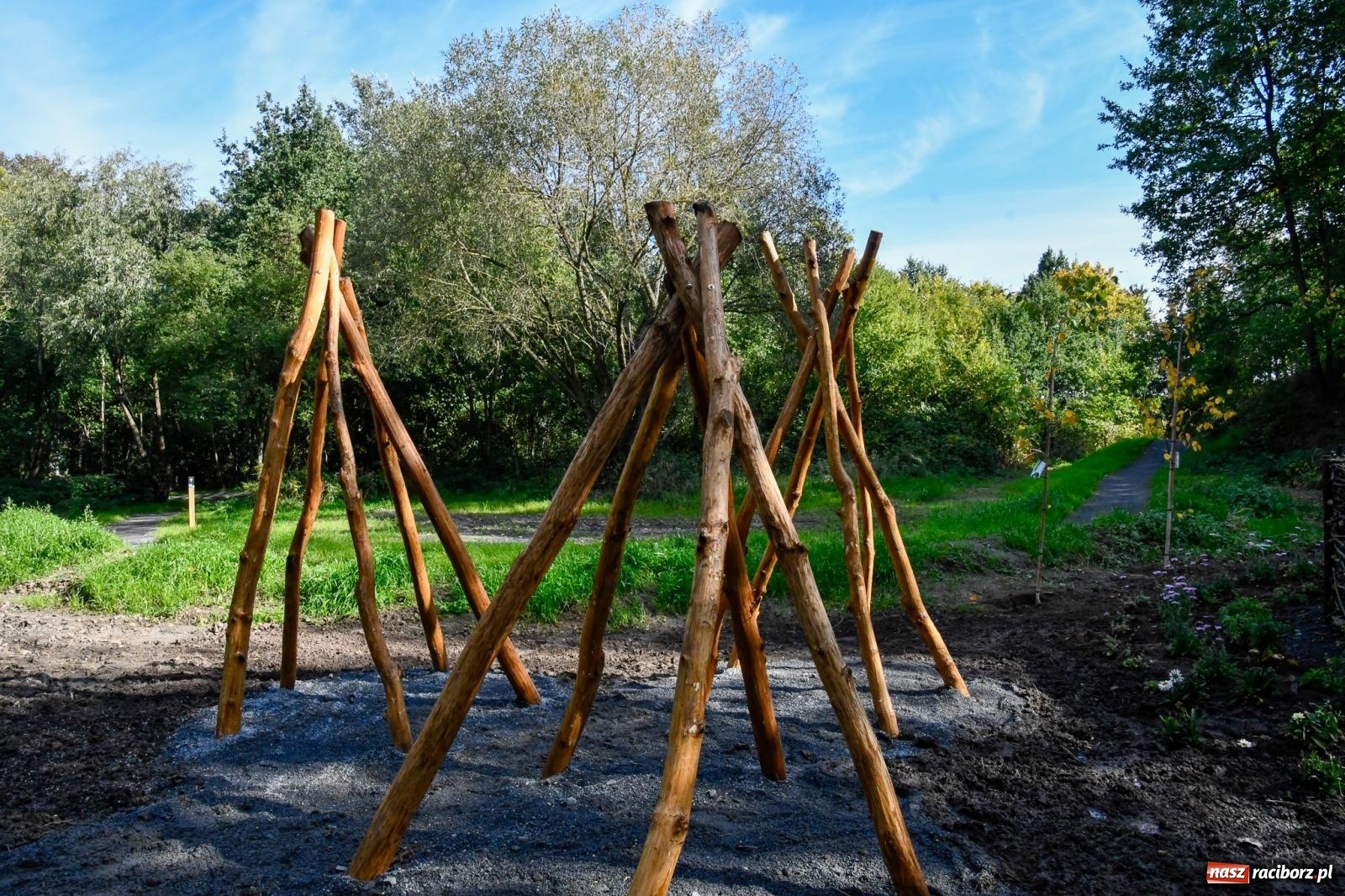 Zdjęcie w galerii na portalu naszraciborz.pl: Nowy singletrack w Samborowicach. Pierwszy taki obiekt w Euroregionie Silesia [FOTO i WIDEO] wiadomości z regionu