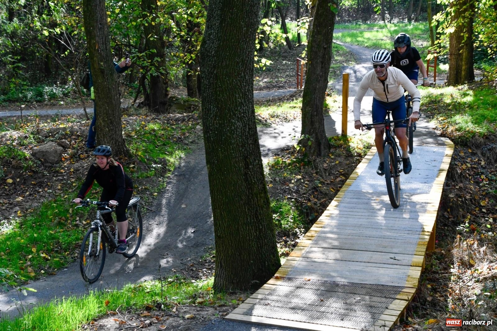 Zdjęcie w galerii na portalu naszraciborz.pl: Nowy singletrack w Samborowicach. Pierwszy taki obiekt w Euroregionie Silesia [FOTO i WIDEO] wiadomości z regionu