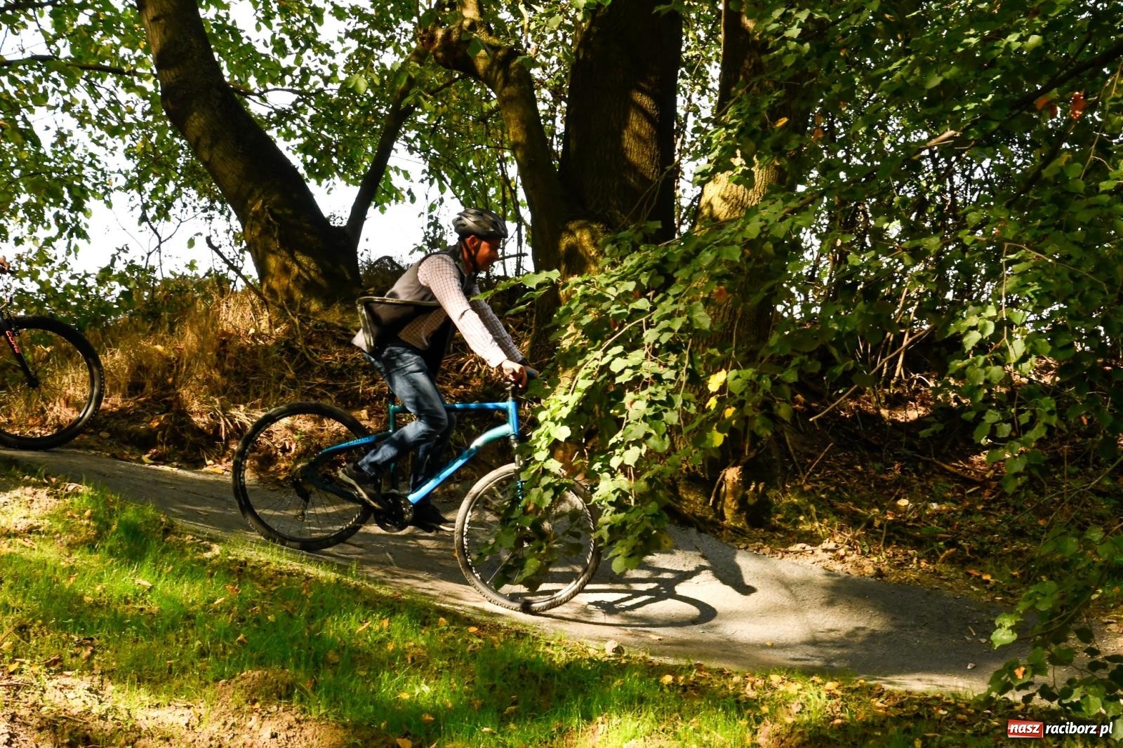 Zdjęcie w galerii na portalu naszraciborz.pl: Nowy singletrack w Samborowicach. Pierwszy taki obiekt w Euroregionie Silesia [FOTO i WIDEO] wiadomości z regionu