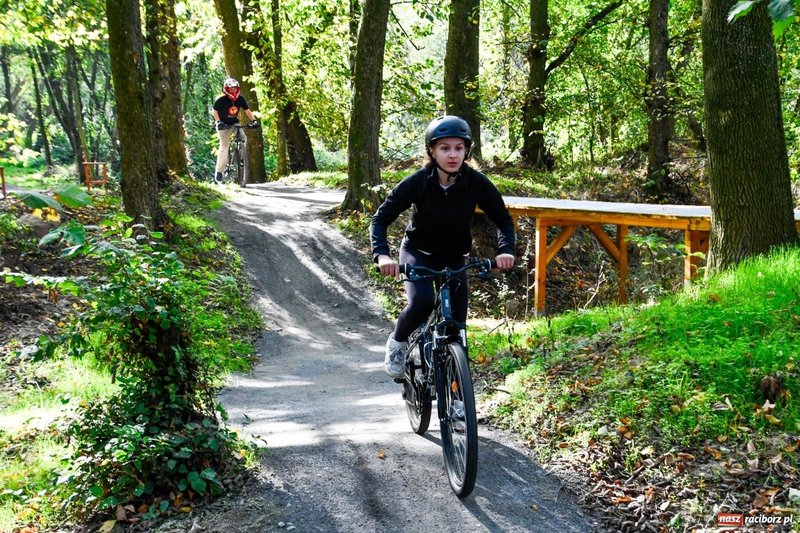 Zdjęcie w galerii na portalu naszraciborz.pl: Nowy singletrack w Samborowicach. Pierwszy taki obiekt w Euroregionie Silesia [FOTO i WIDEO] wiadomości z regionu