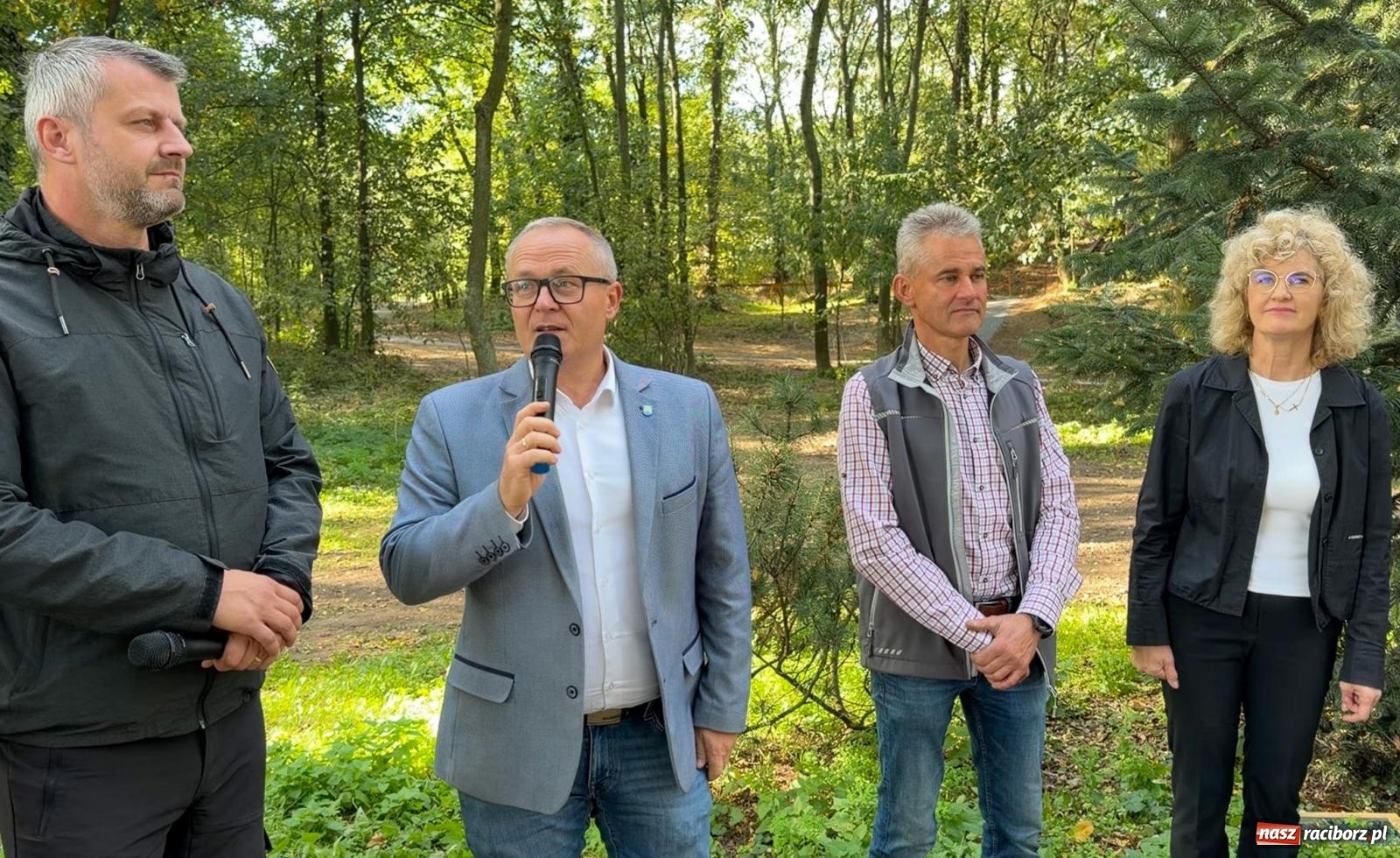 Zdjęcie w galerii na portalu naszraciborz.pl: Nowy singletrack w Samborowicach. Pierwszy taki obiekt w Euroregionie Silesia [FOTO i WIDEO] wiadomości z regionu