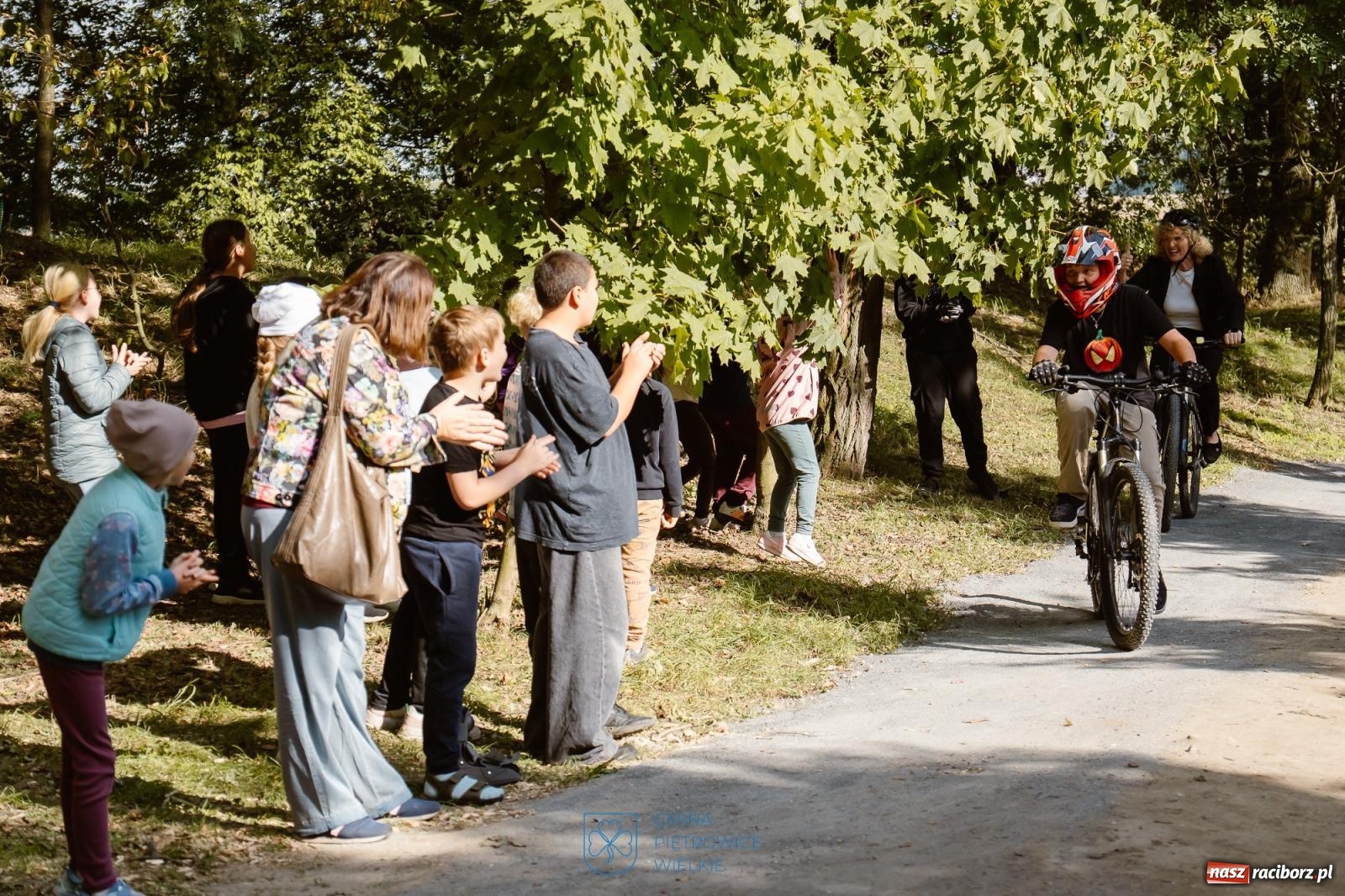 Zdjęcie w galerii na portalu naszraciborz.pl: Nowy singletrack w Samborowicach. Pierwszy taki obiekt w Euroregionie Silesia [FOTO i WIDEO] wiadomości z regionu