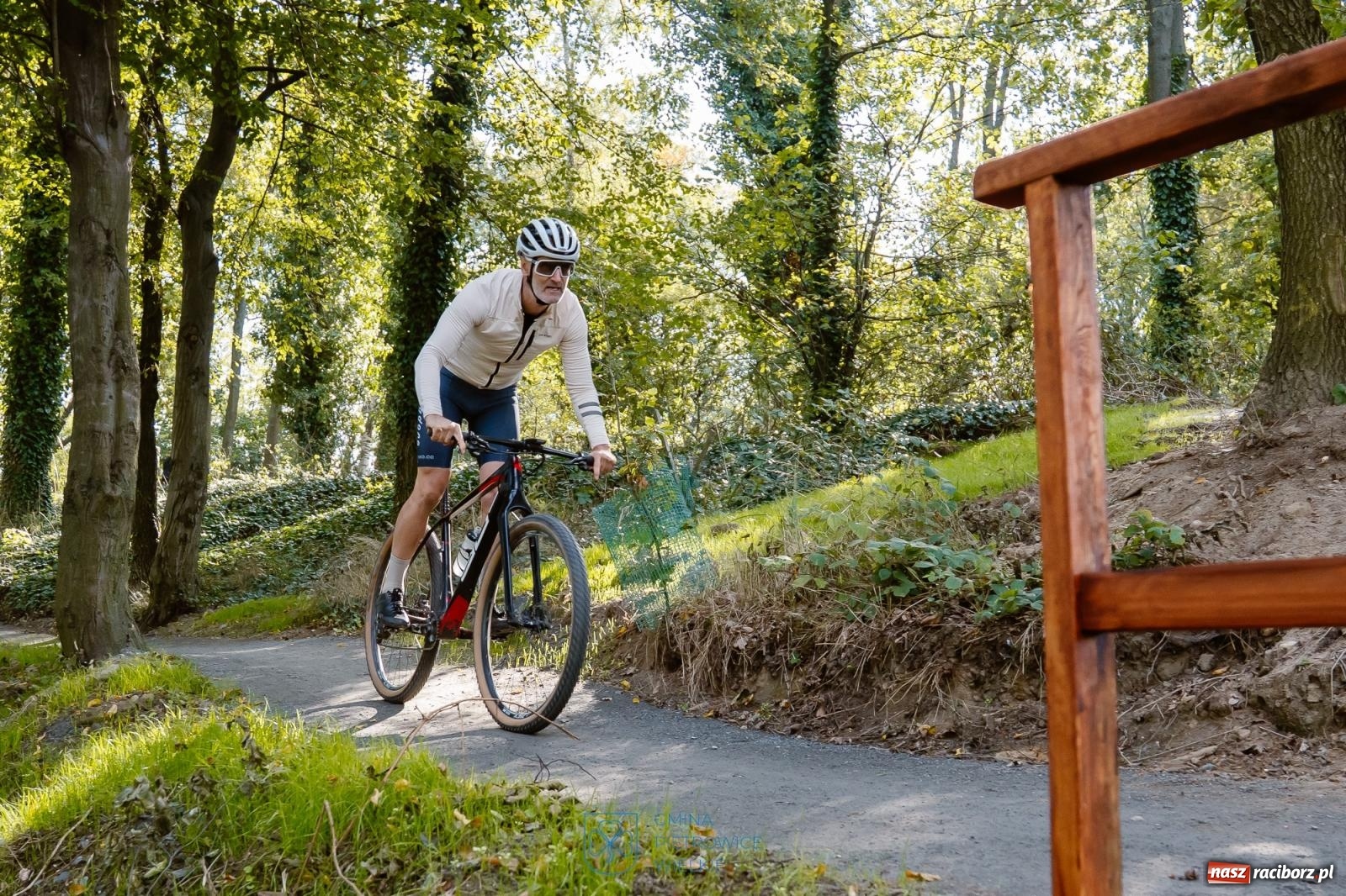 Zdjęcie w galerii na portalu naszraciborz.pl: Nowy singletrack w Samborowicach. Pierwszy taki obiekt w Euroregionie Silesia [FOTO i WIDEO] wiadomości z regionu