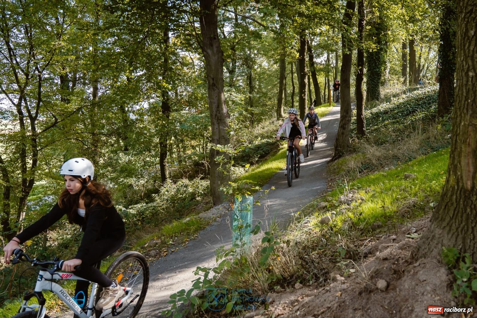 Zdjęcie w galerii na portalu naszraciborz.pl: Nowy singletrack w Samborowicach. Pierwszy taki obiekt w Euroregionie Silesia [FOTO i WIDEO] wiadomości z regionu
