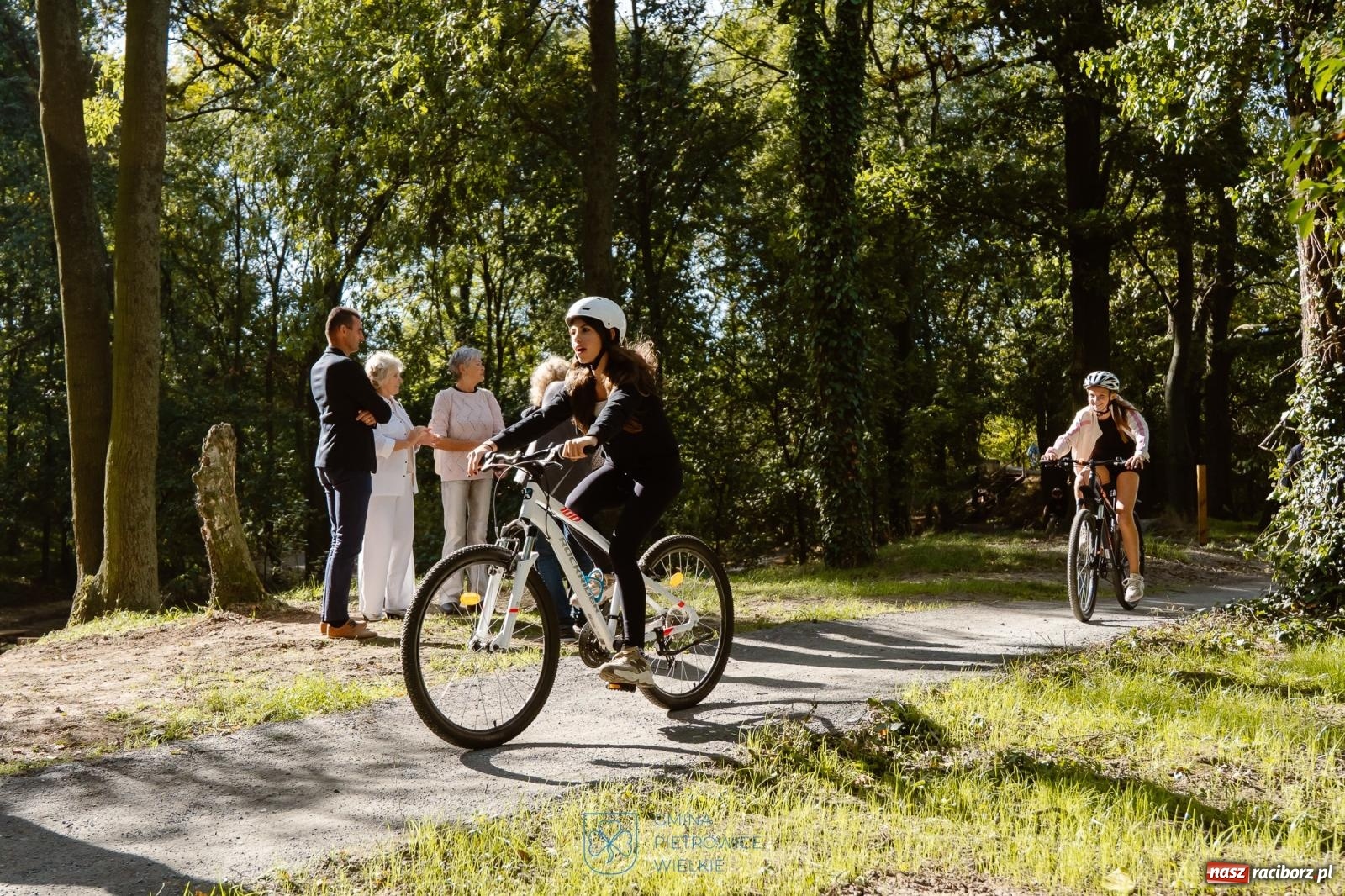 Zdjęcie w galerii na portalu naszraciborz.pl: Nowy singletrack w Samborowicach. Pierwszy taki obiekt w Euroregionie Silesia [FOTO i WIDEO] wiadomości z regionu