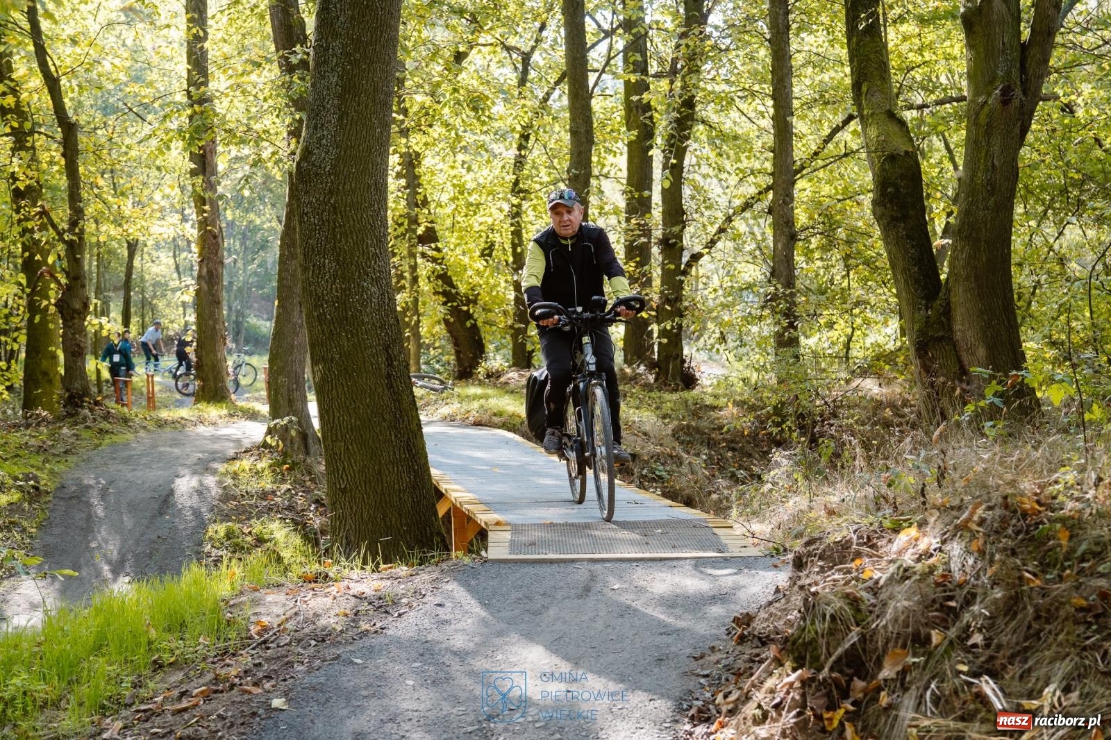 Zdjęcie w galerii na portalu naszraciborz.pl: Nowy singletrack w Samborowicach. Pierwszy taki obiekt w Euroregionie Silesia [FOTO i WIDEO] wiadomości z regionu