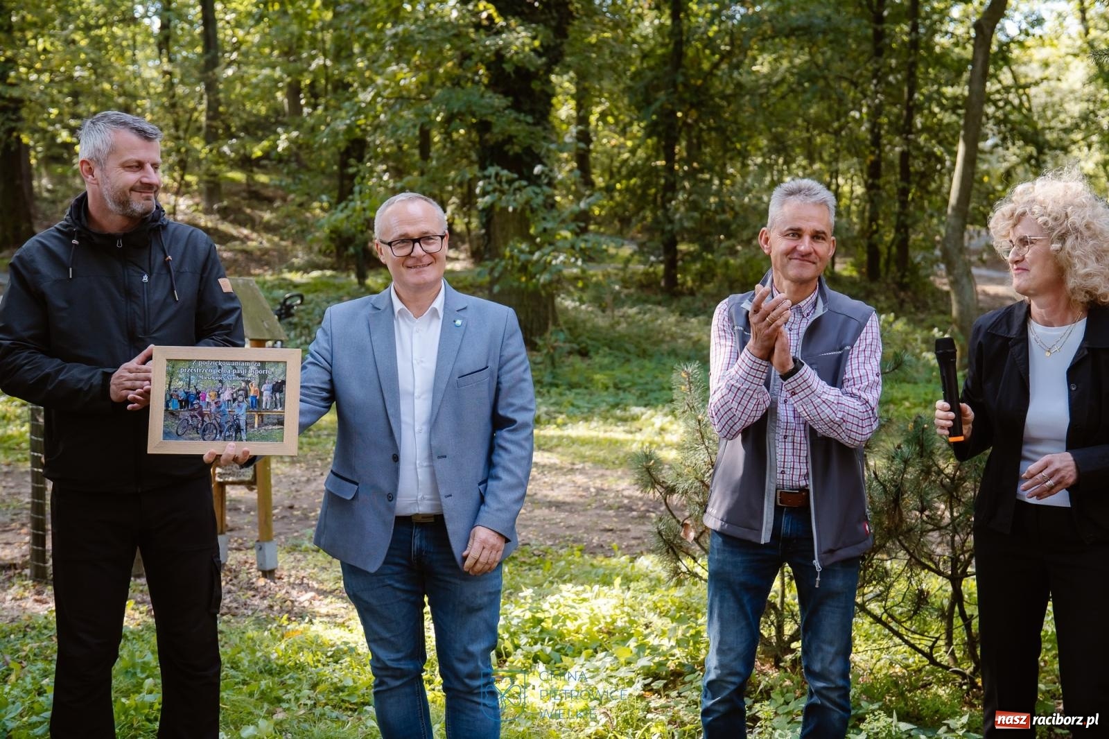 Zdjęcie w galerii na portalu naszraciborz.pl: Nowy singletrack w Samborowicach. Pierwszy taki obiekt w Euroregionie Silesia [FOTO i WIDEO] wiadomości z regionu
