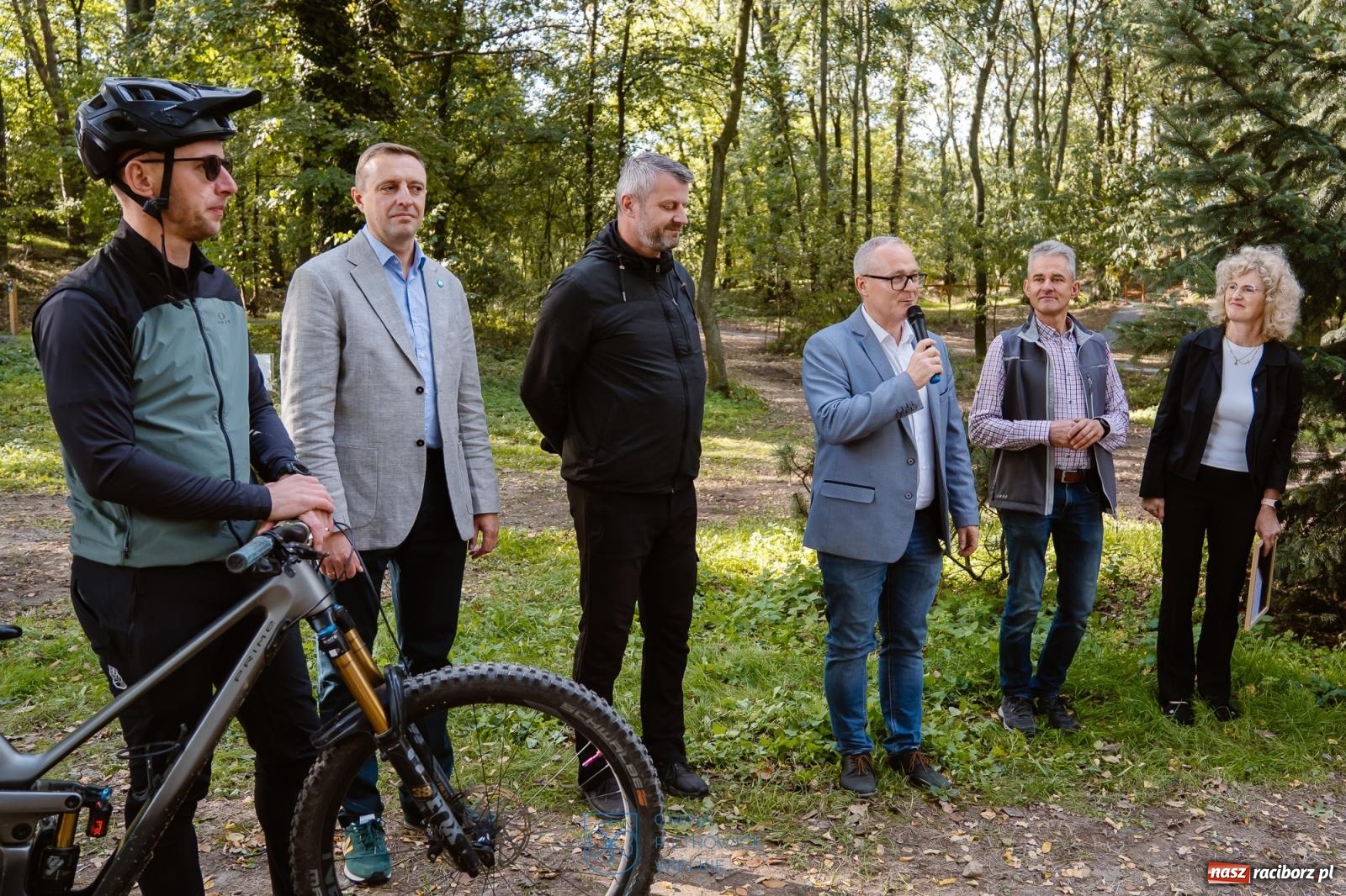 Zdjęcie w galerii na portalu naszraciborz.pl: Nowy singletrack w Samborowicach. Pierwszy taki obiekt w Euroregionie Silesia [FOTO i WIDEO] wiadomości z regionu