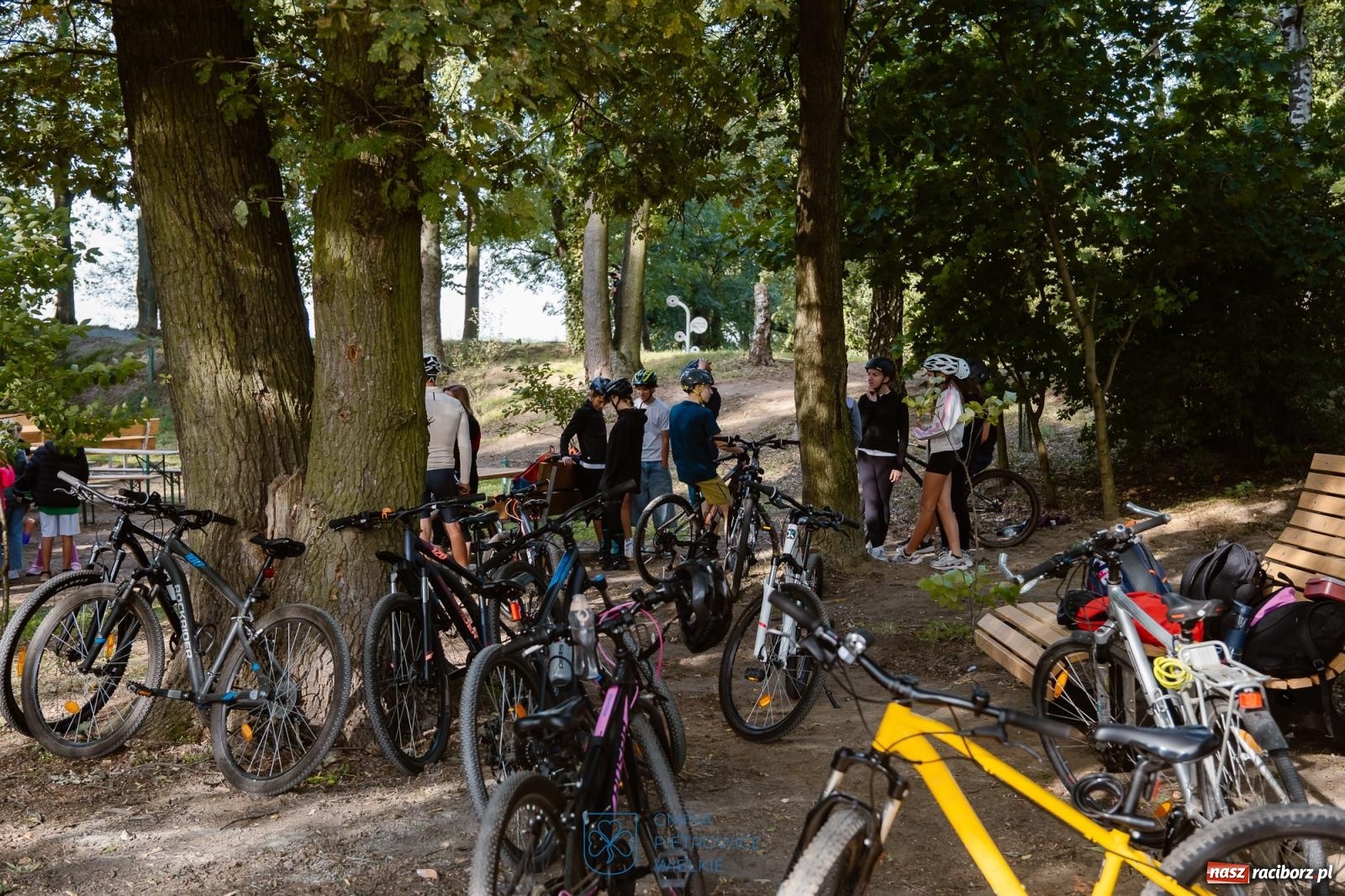 Zdjęcie w galerii na portalu naszraciborz.pl: Nowy singletrack w Samborowicach. Pierwszy taki obiekt w Euroregionie Silesia [FOTO i WIDEO] wiadomości z regionu