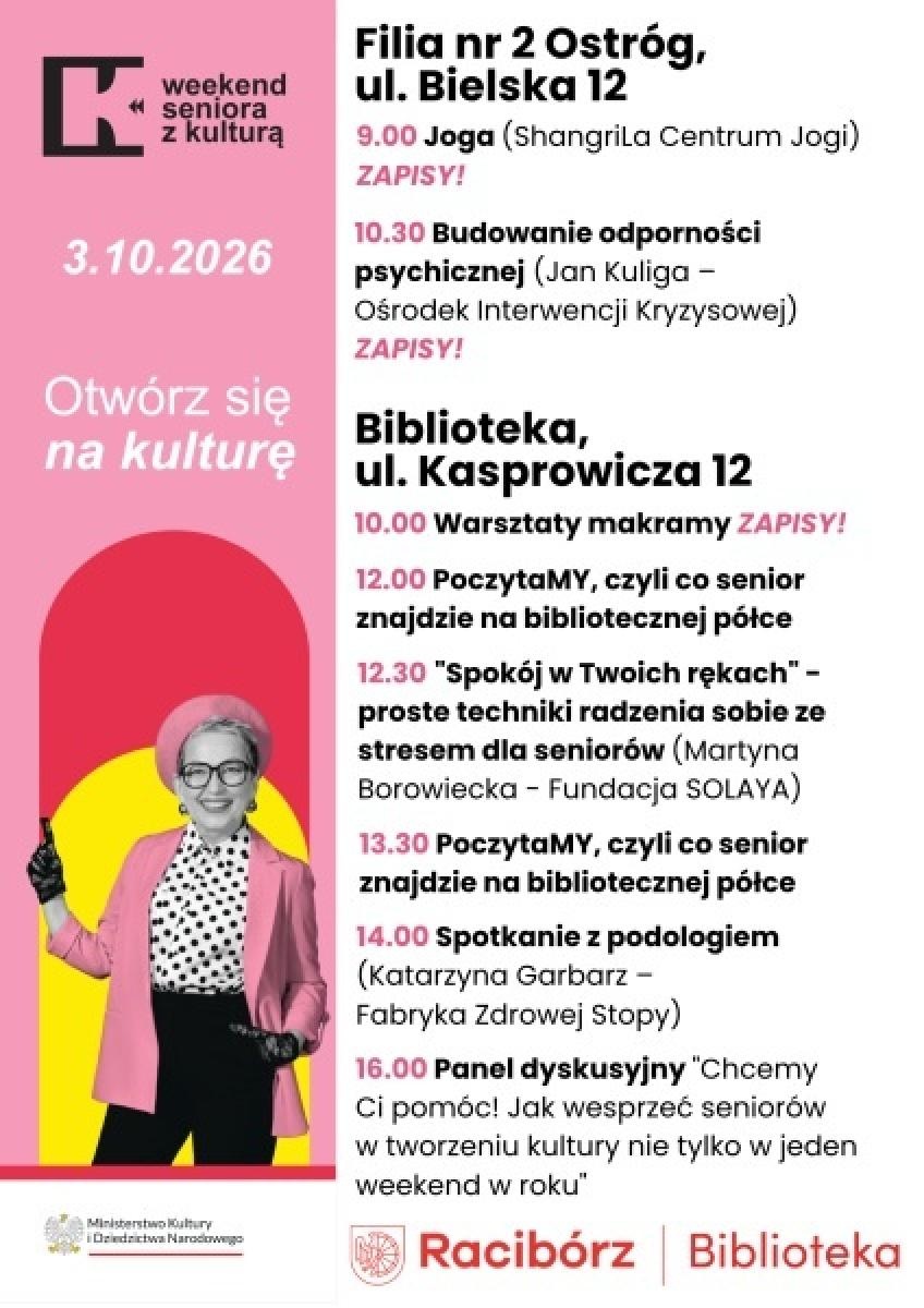 Zdjęcie w galerii na portalu naszraciborz.pl: Co? Gdzie? Kiedy? Nawigator weekendowy wiadomości z regionu