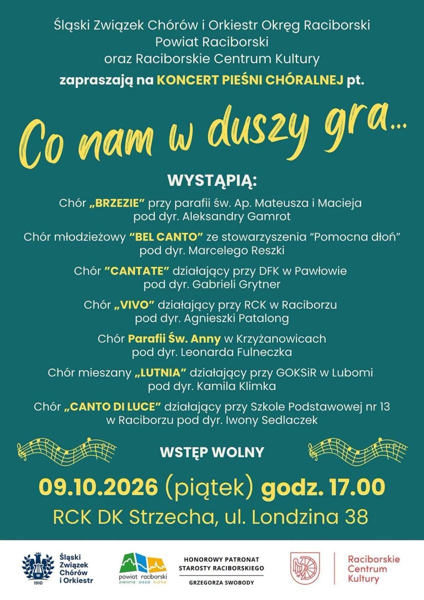 Zdjęcie w galerii na portalu naszraciborz.pl: Co? Gdzie? Kiedy? Nawigator weekendowy wiadomości z regionu